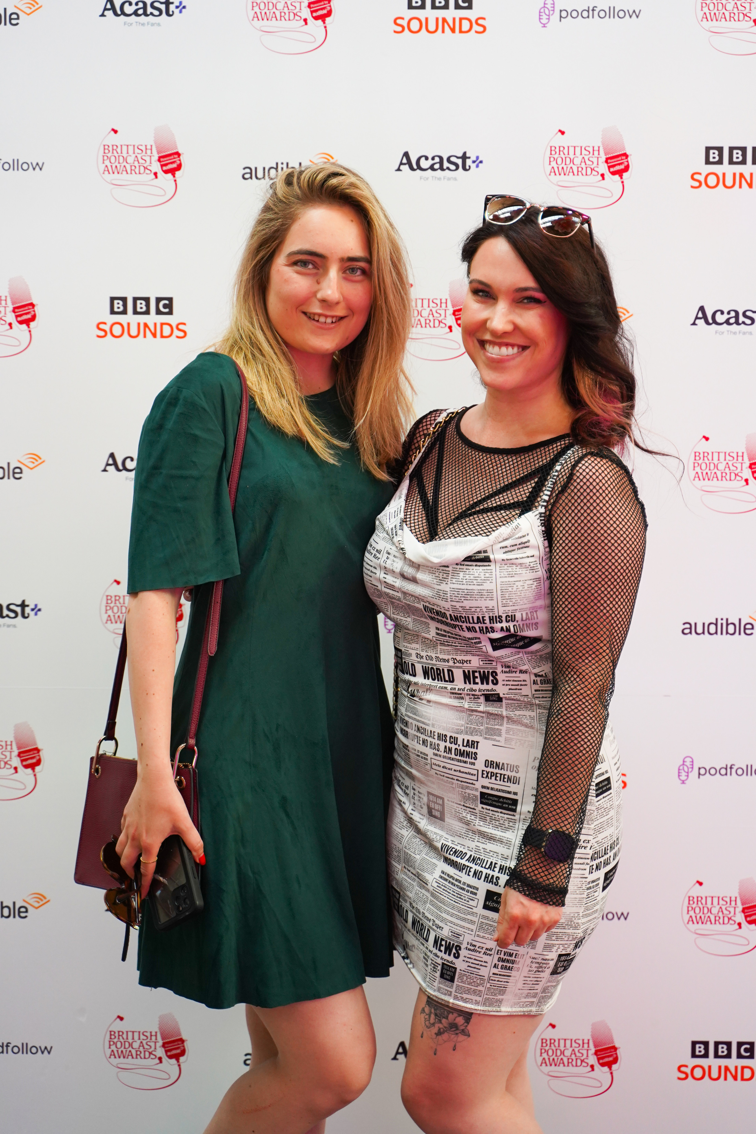 British podcast award. Nominations announcement. London. Photographer in London Daria Agafonova