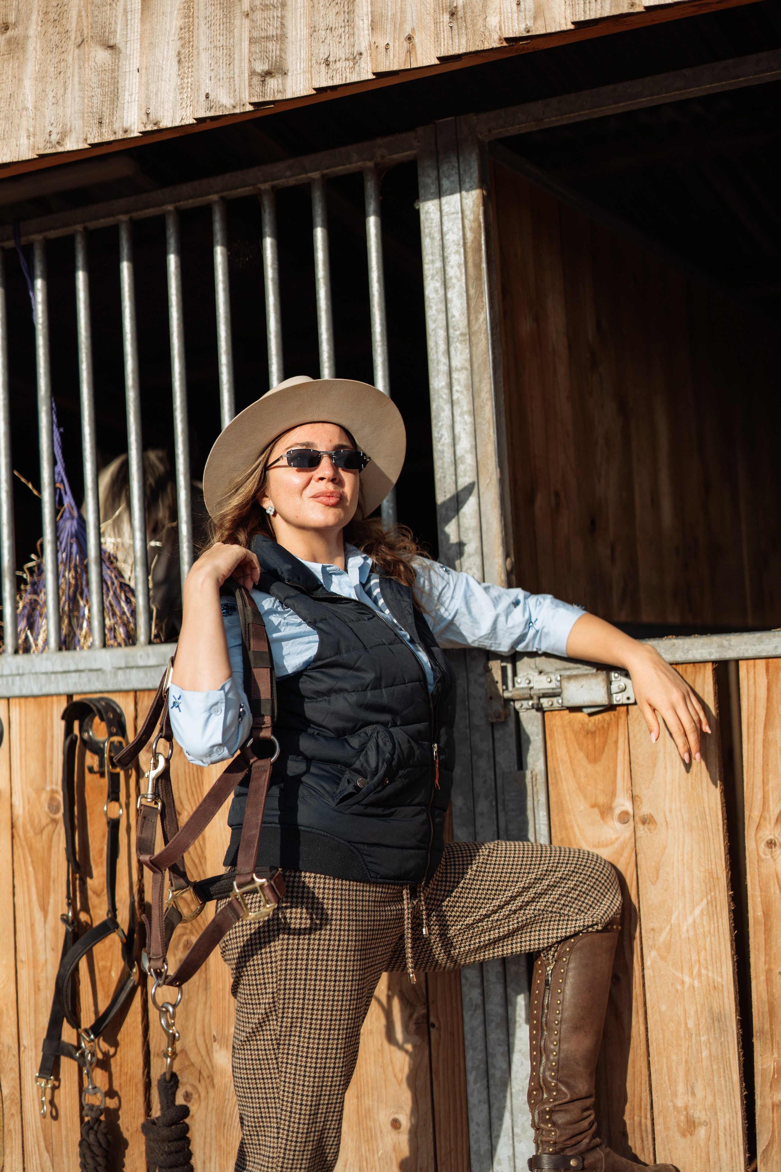 Horse party. Photographer in London Daria Agafonova