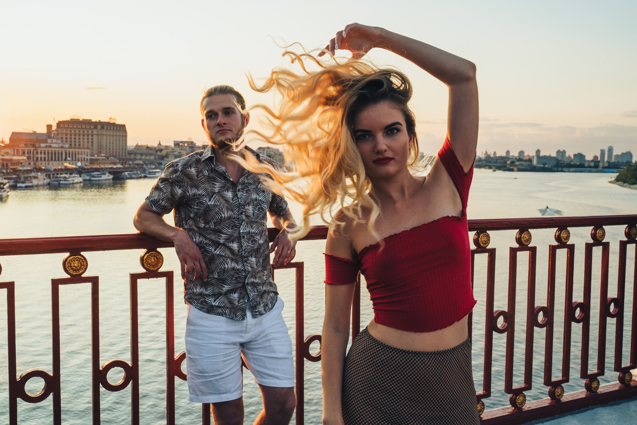 Beautiful sunset. Photographer in London Daria Agafonova