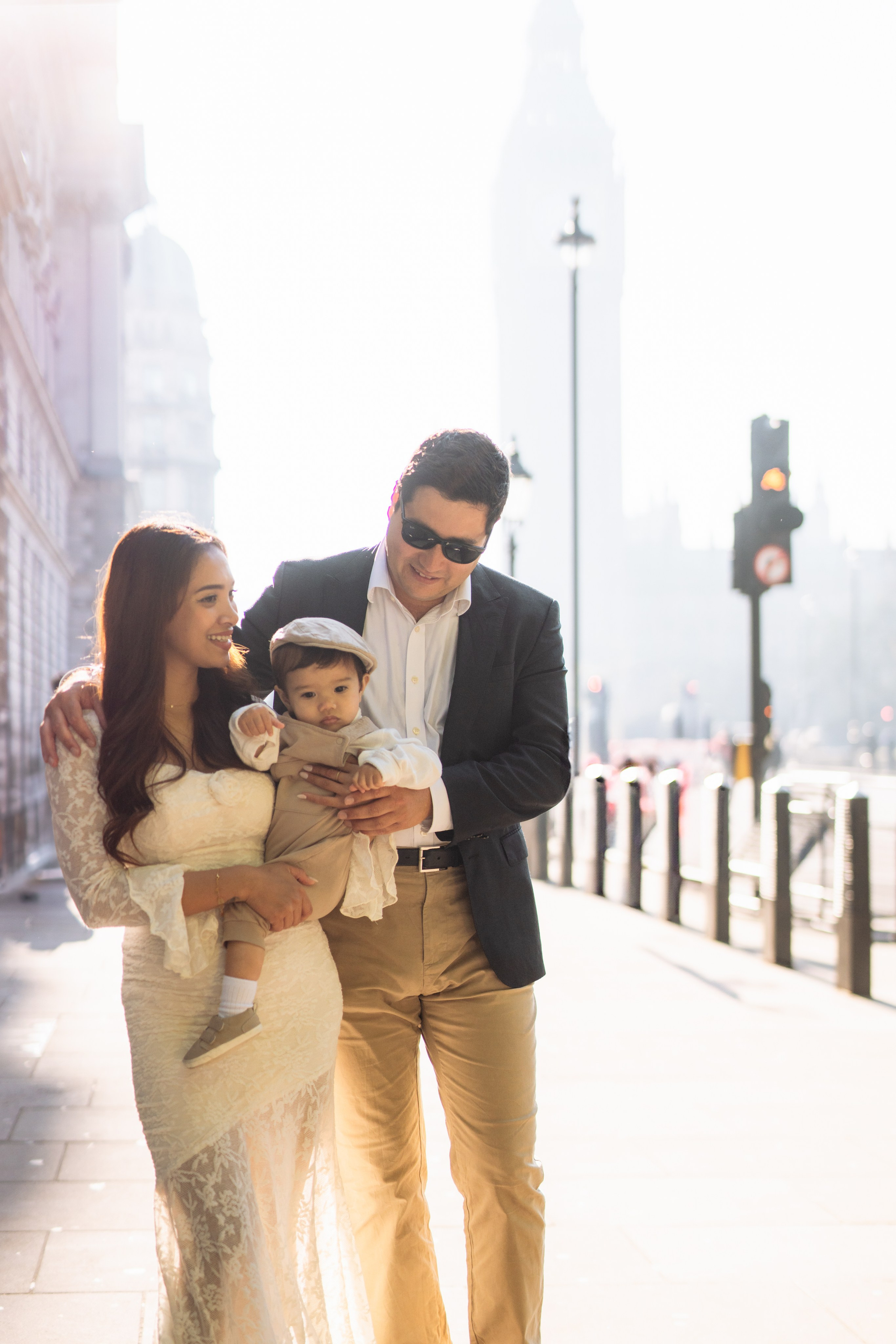 Early morning by the Big Ben. Photographer in London Daria Agafonova