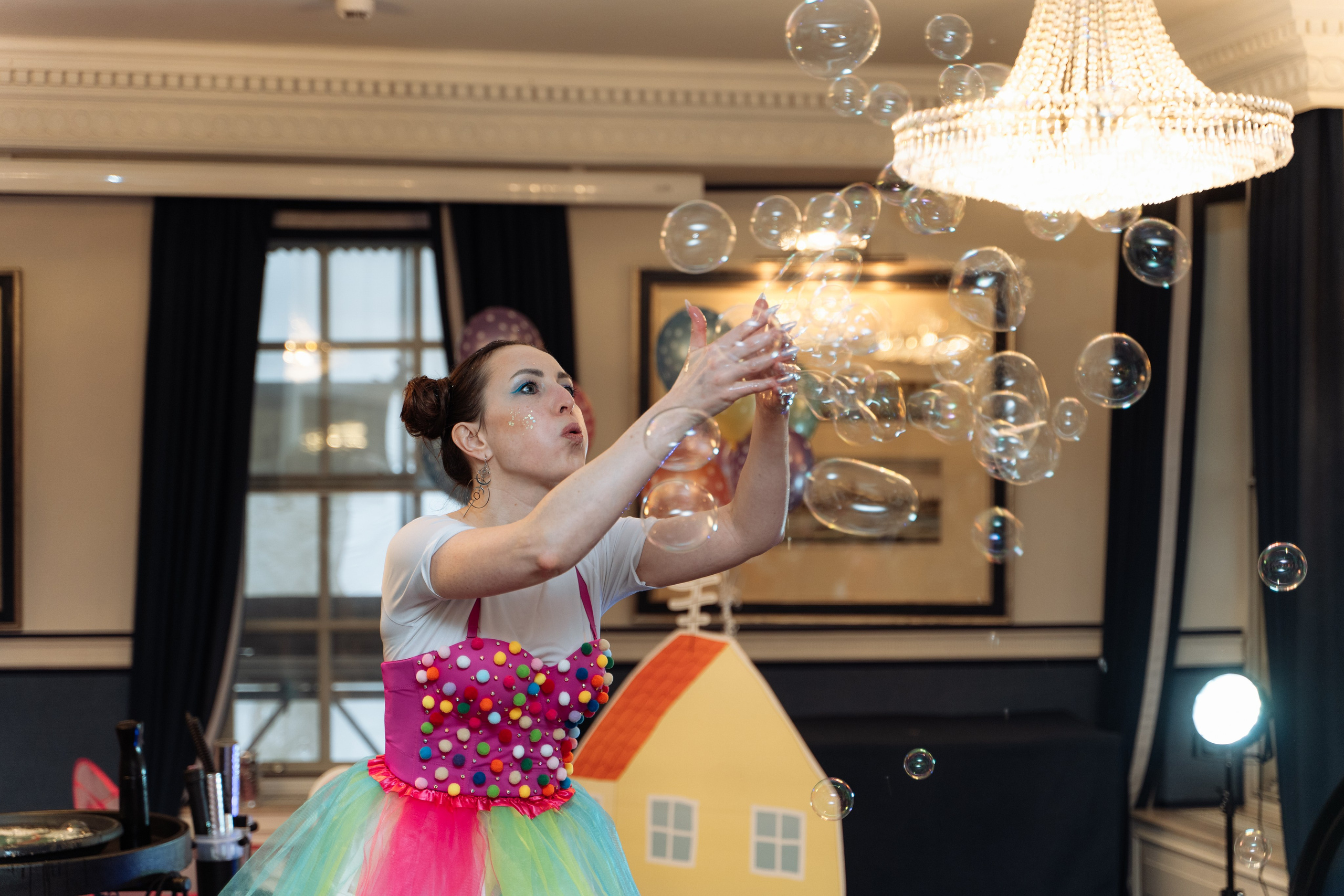 Peppa Pig Birthday party. Photographer in London Daria Agafonova