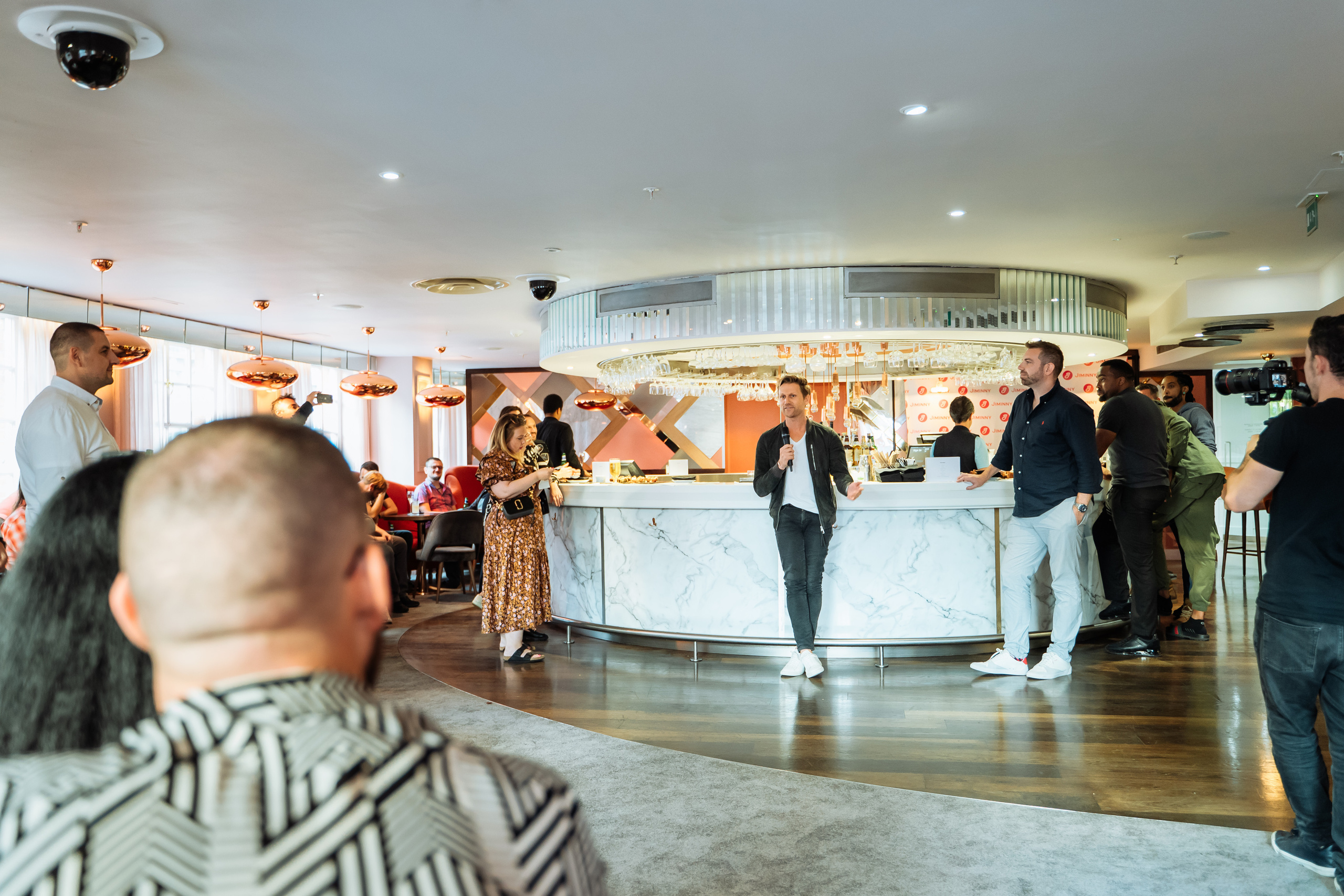 Jiminny business update event. London. Photographer in London Daria Agafonova