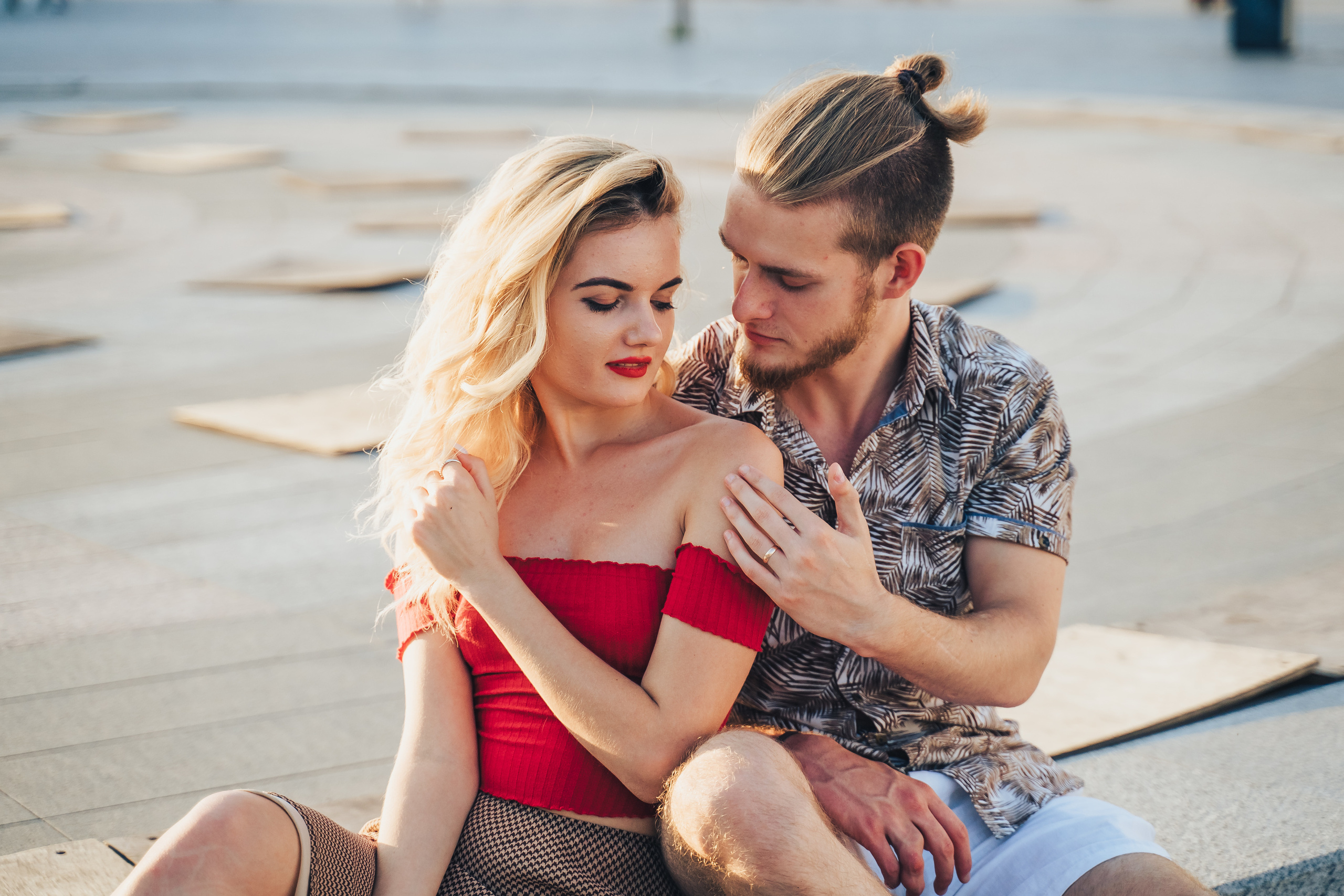 Beautiful sunset. Photographer in London Daria Agafonova