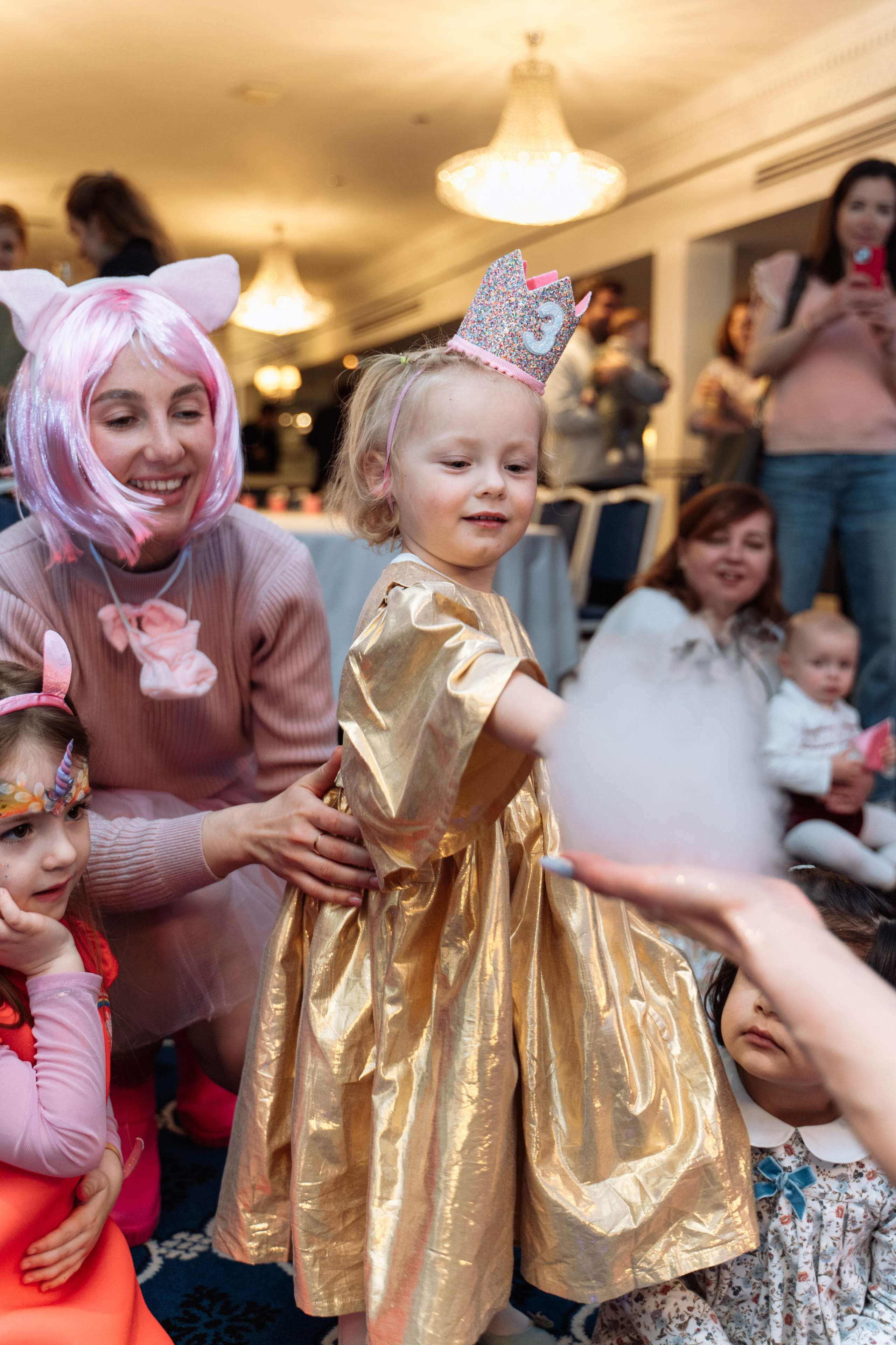 Peppa Pig Birthday party. Photographer in London Daria Agafonova