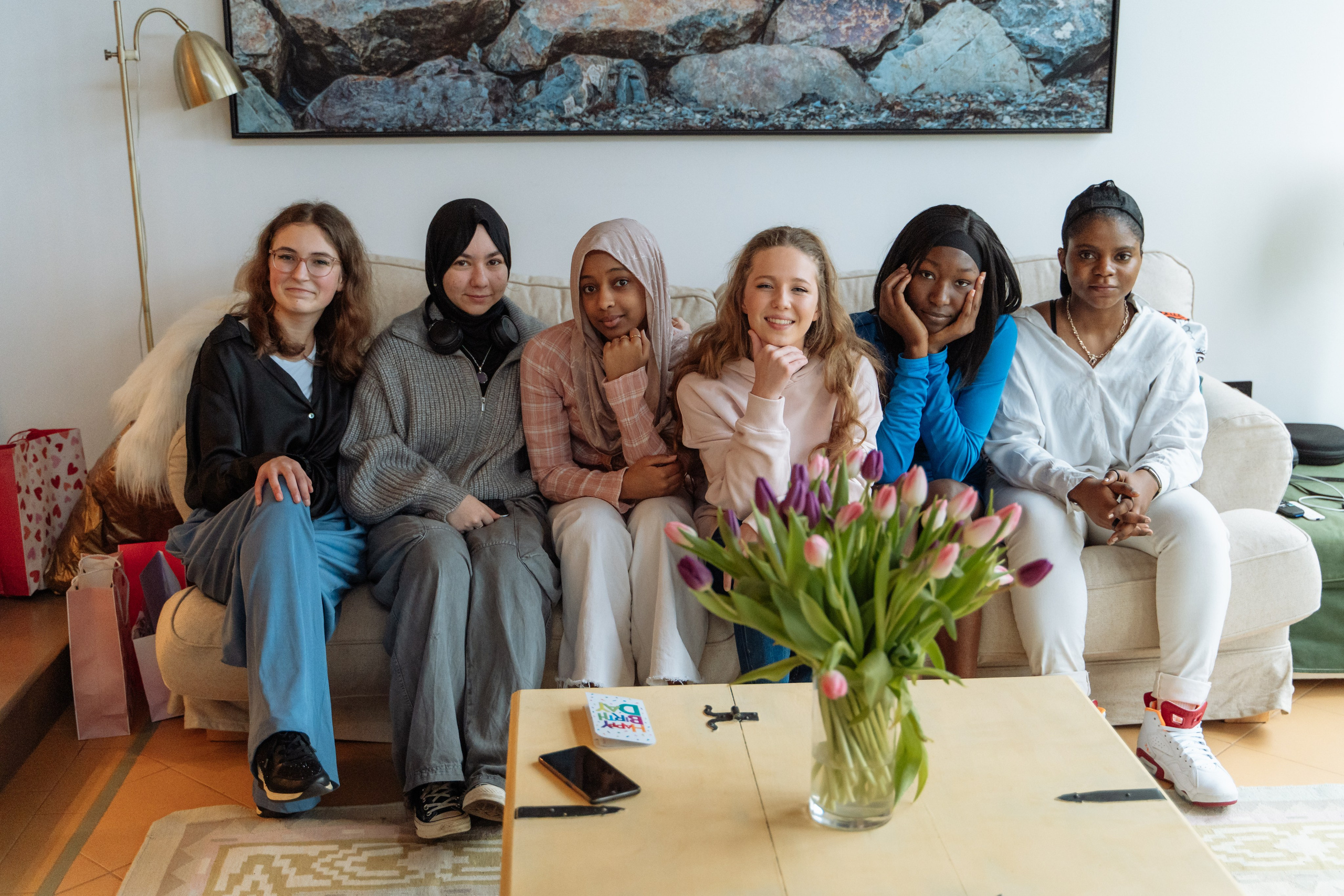 Home Birthday party. Photographer in London Daria Agafonova