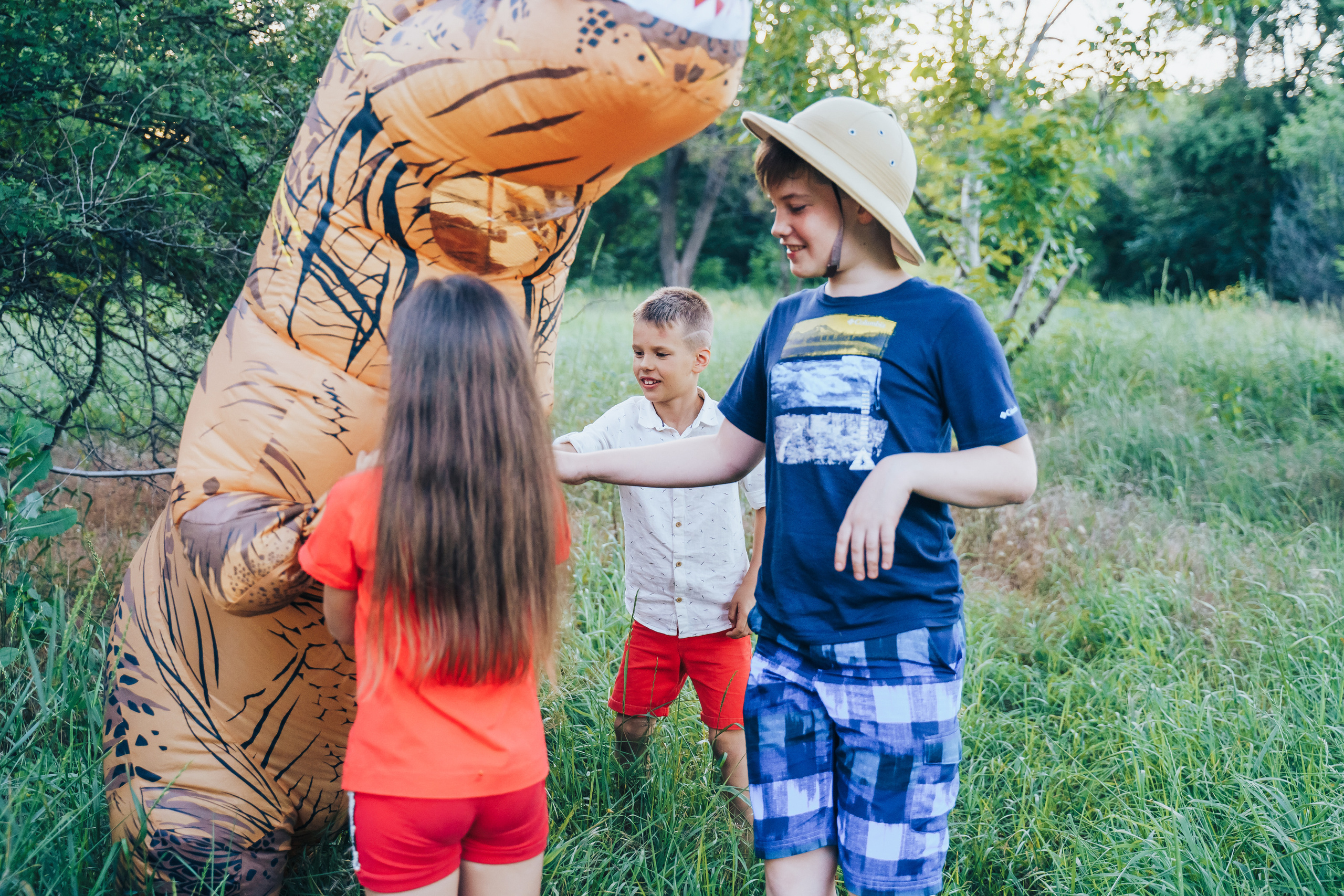 Сhildren’s outdoor birthday party. Photographer in London Daria Agafonova