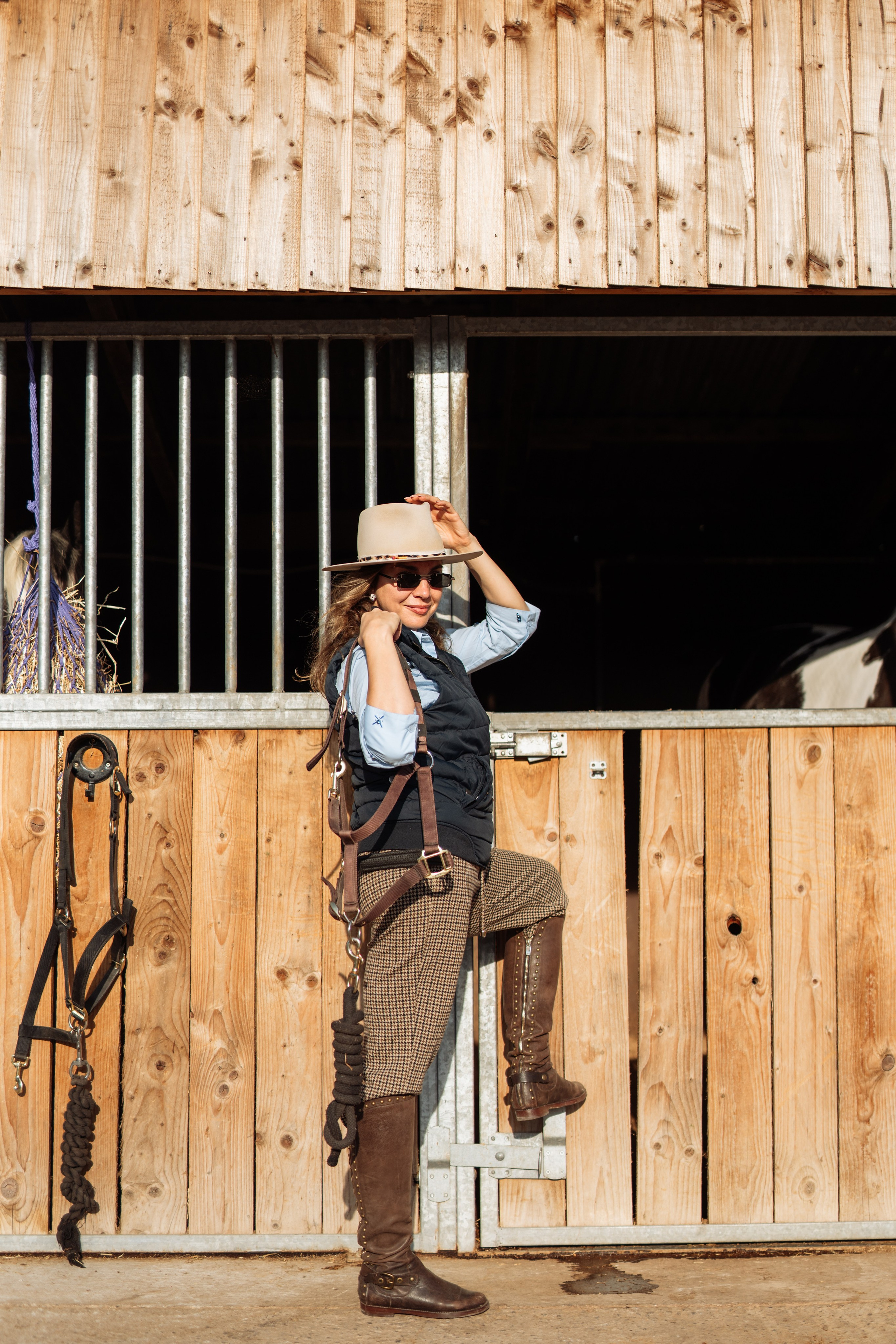 Horse party. Photographer in London Daria Agafonova