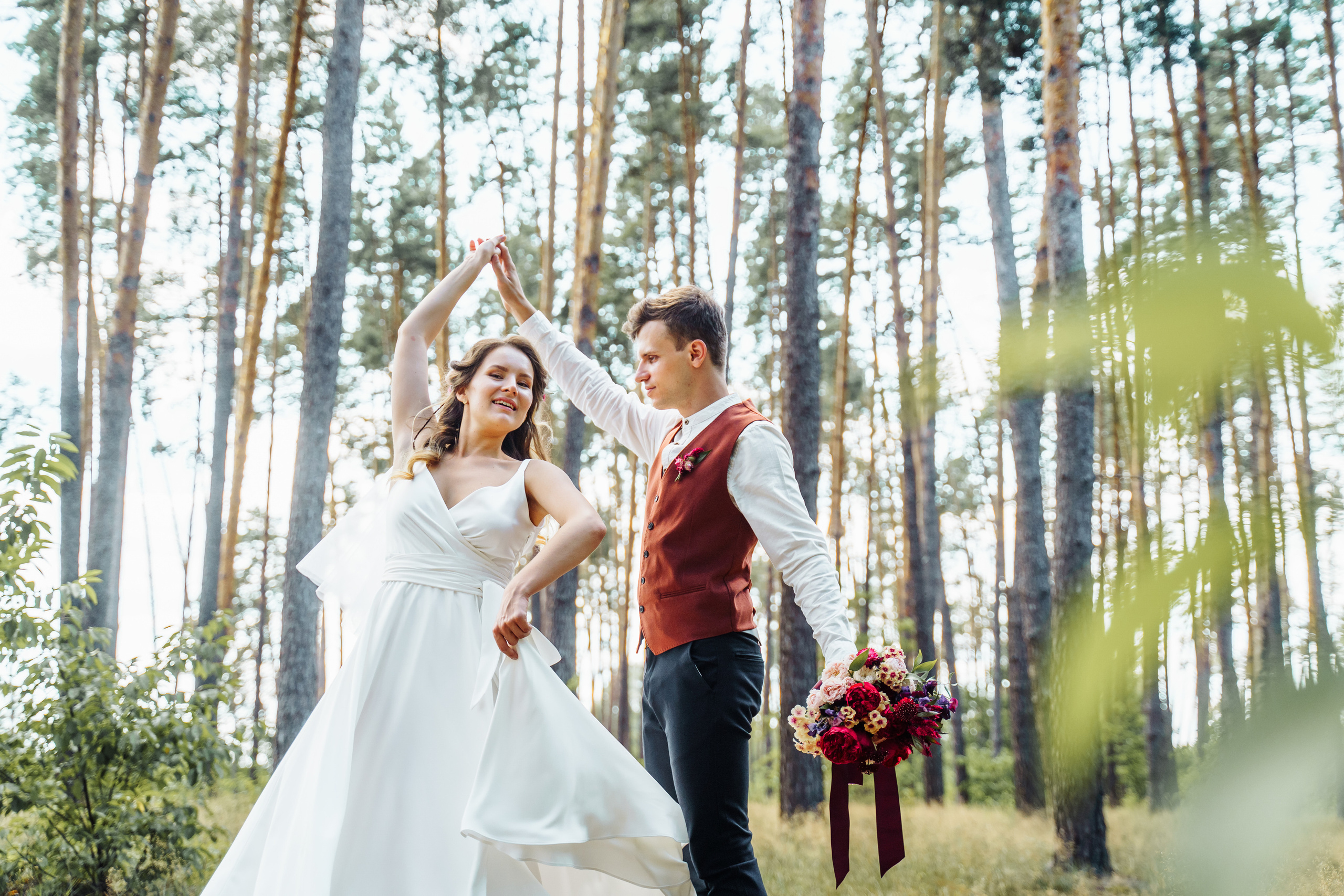 Castle wedding. Katya and Dima. Photographer in London Daria Agafonova
