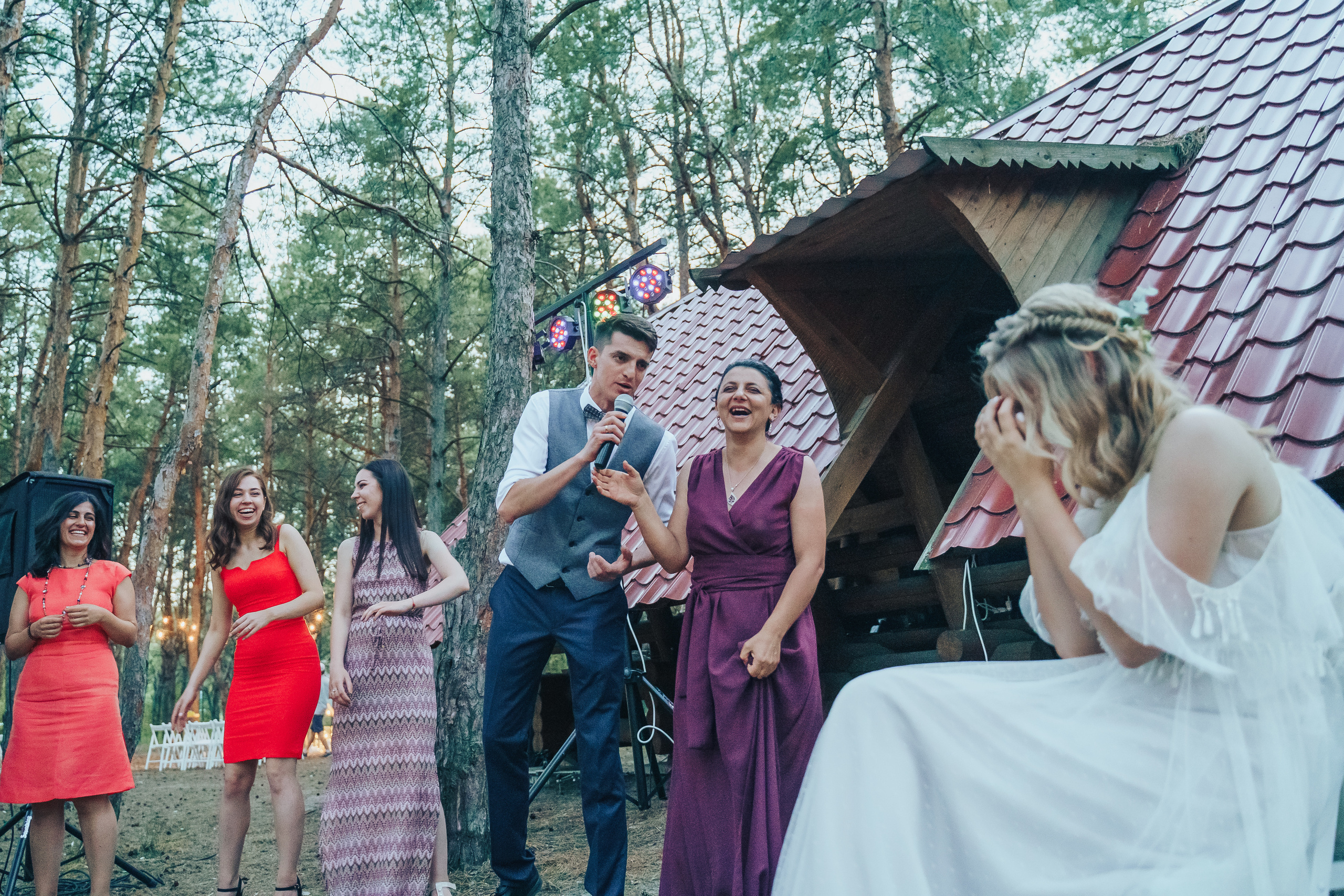 Forest wedding. Maria and Oleksandr. Photographer in London Daria Agafonova