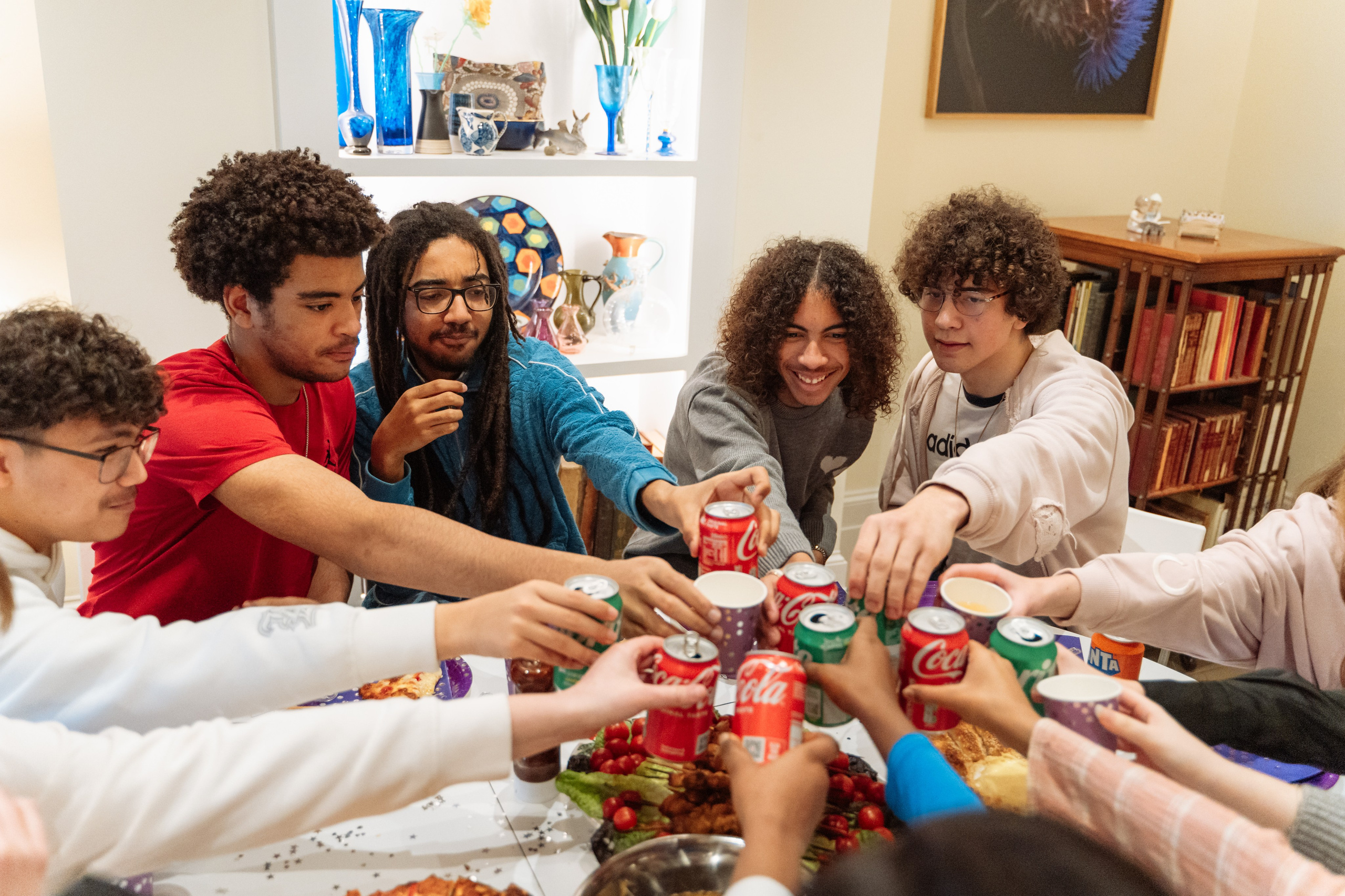 Home Birthday party. Photographer in London Daria Agafonova