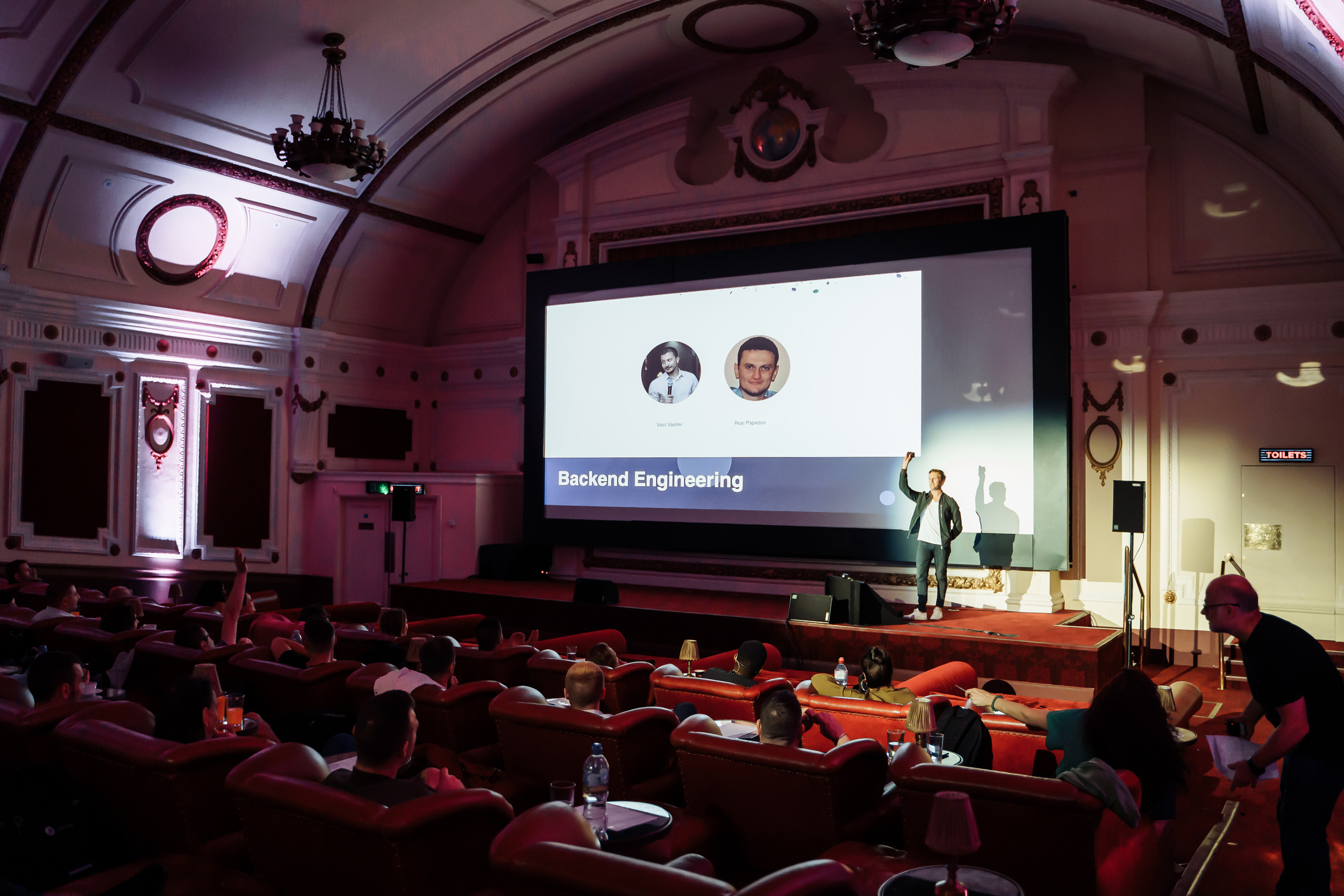 Jiminny business update event. London. Photographer in London Daria Agafonova