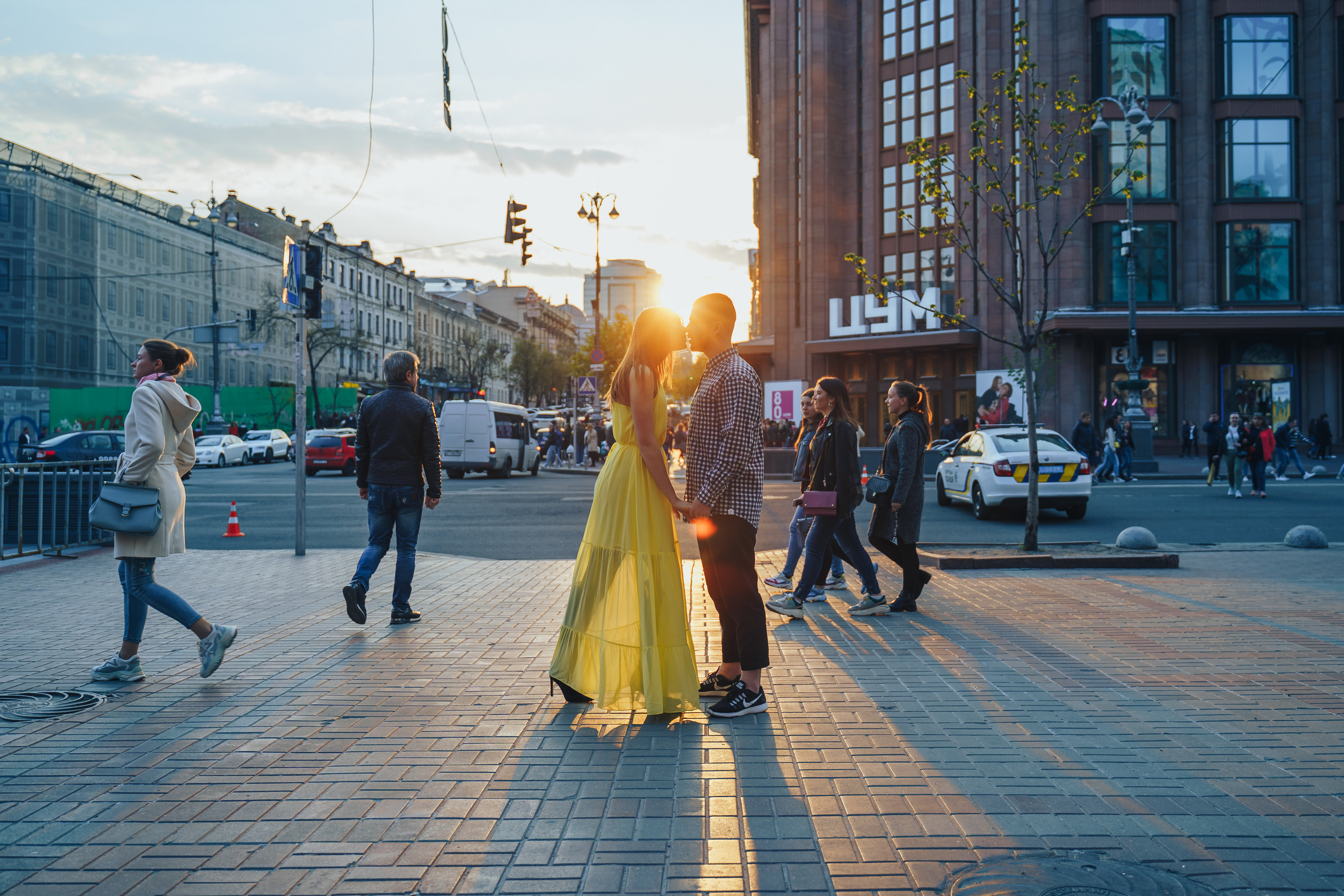 Love in big city. Photographer in London Daria Agafonova