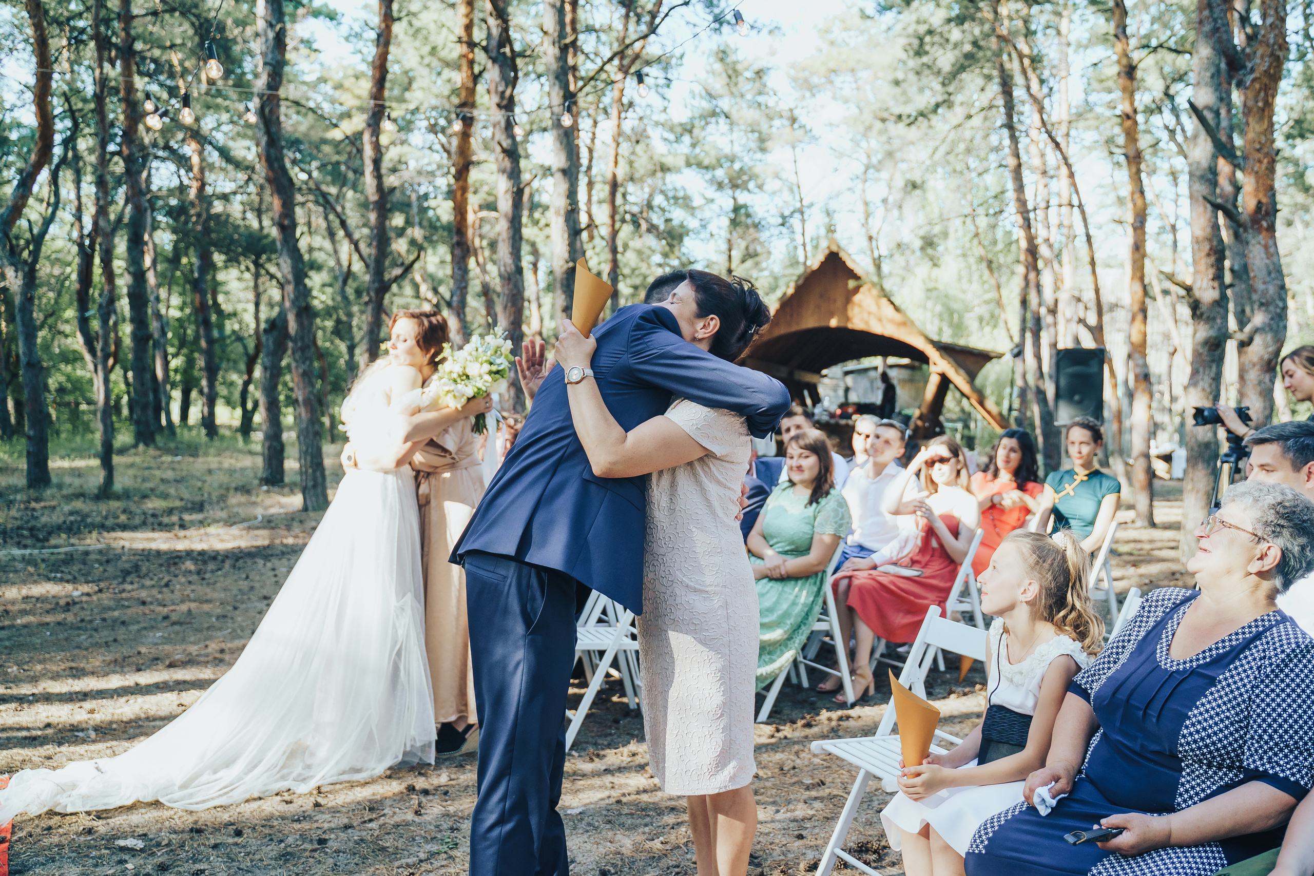 Forest wedding. Maria and Oleksandr. Photographer in London Daria Agafonova