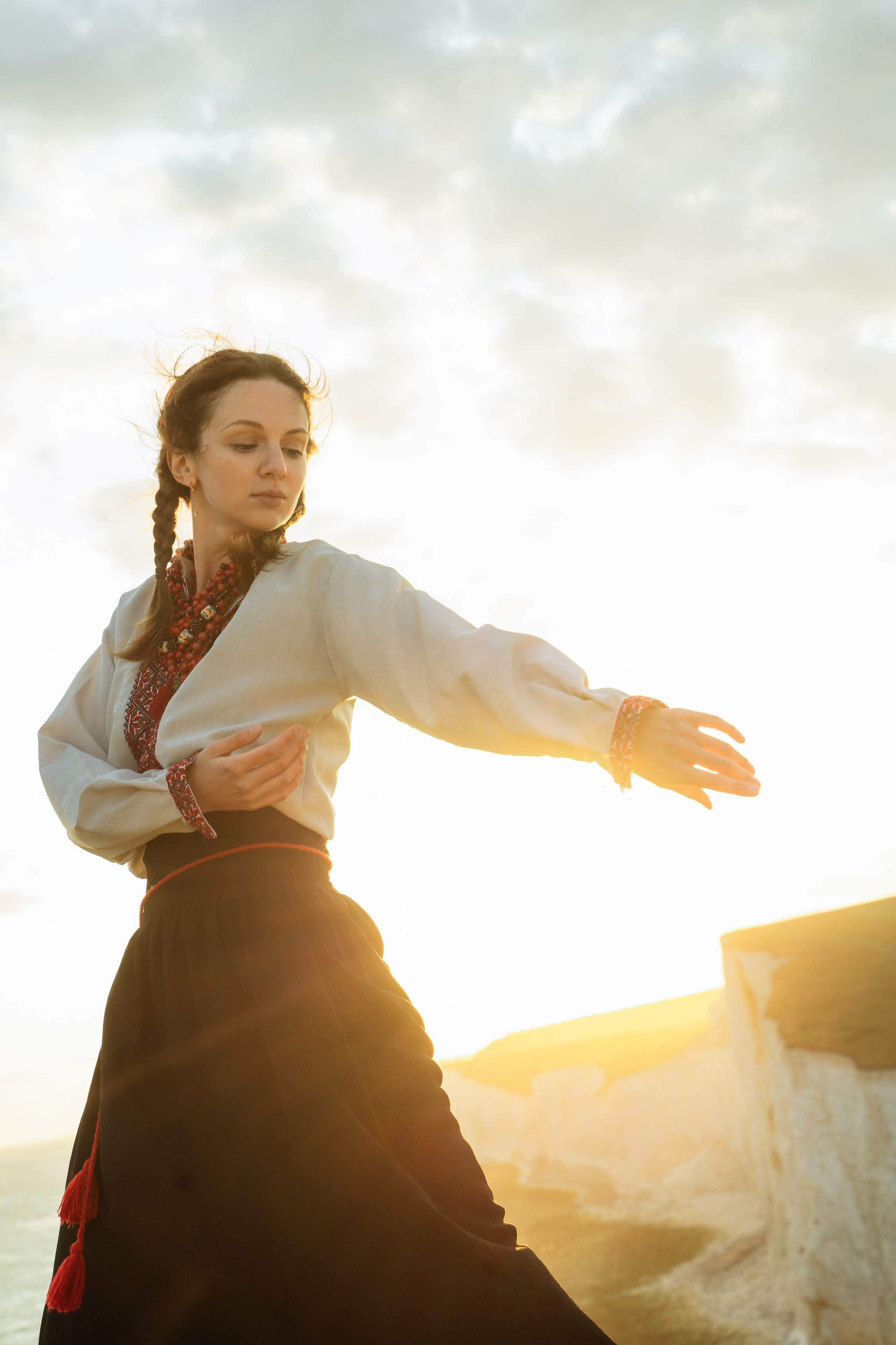 Whispers of Seven Sisters. Photographer in London Daria Agafonova