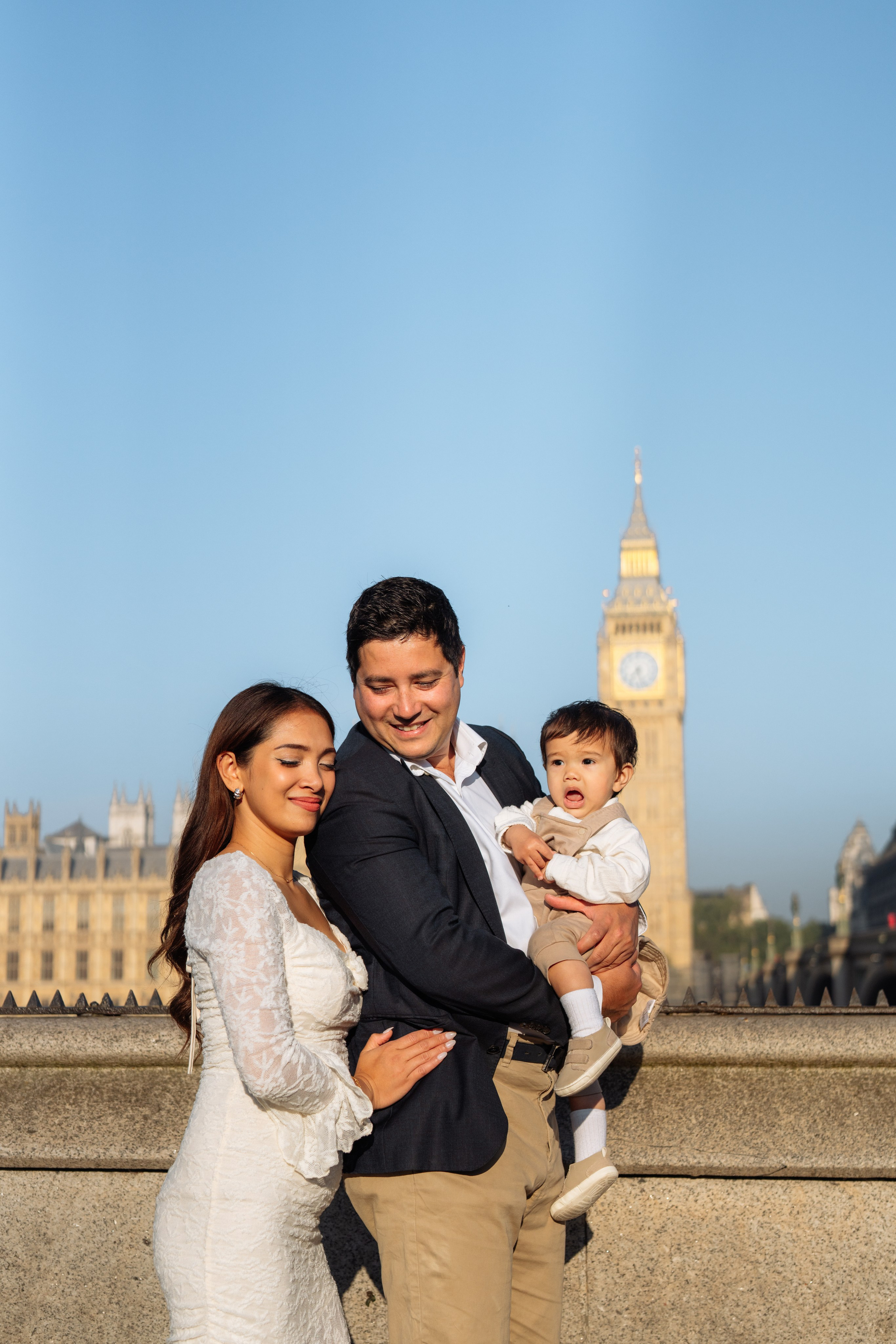 Early morning by the Big Ben. Photographer in London Daria Agafonova