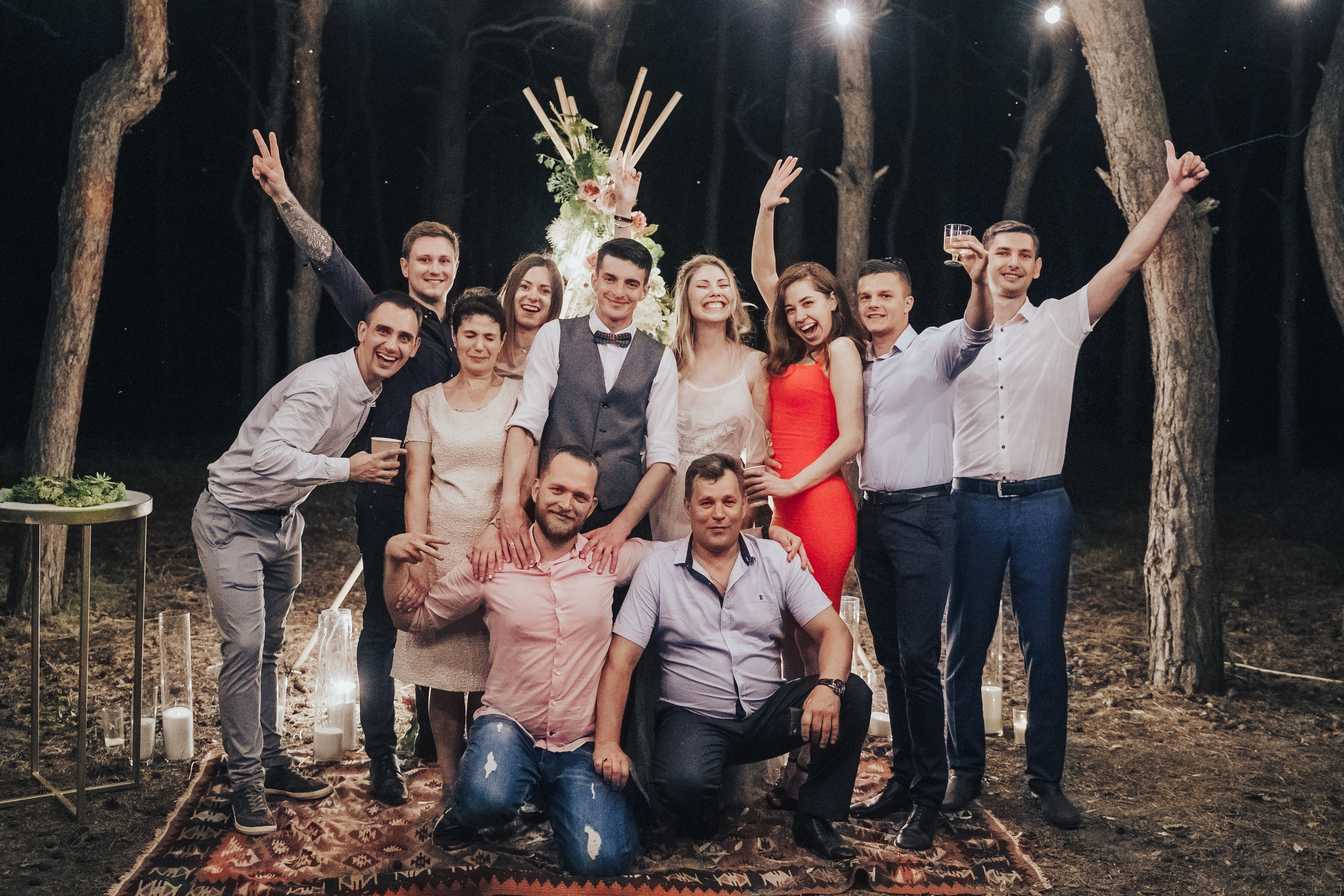Forest wedding. Maria and Oleksandr. Photographer in London Daria Agafonova