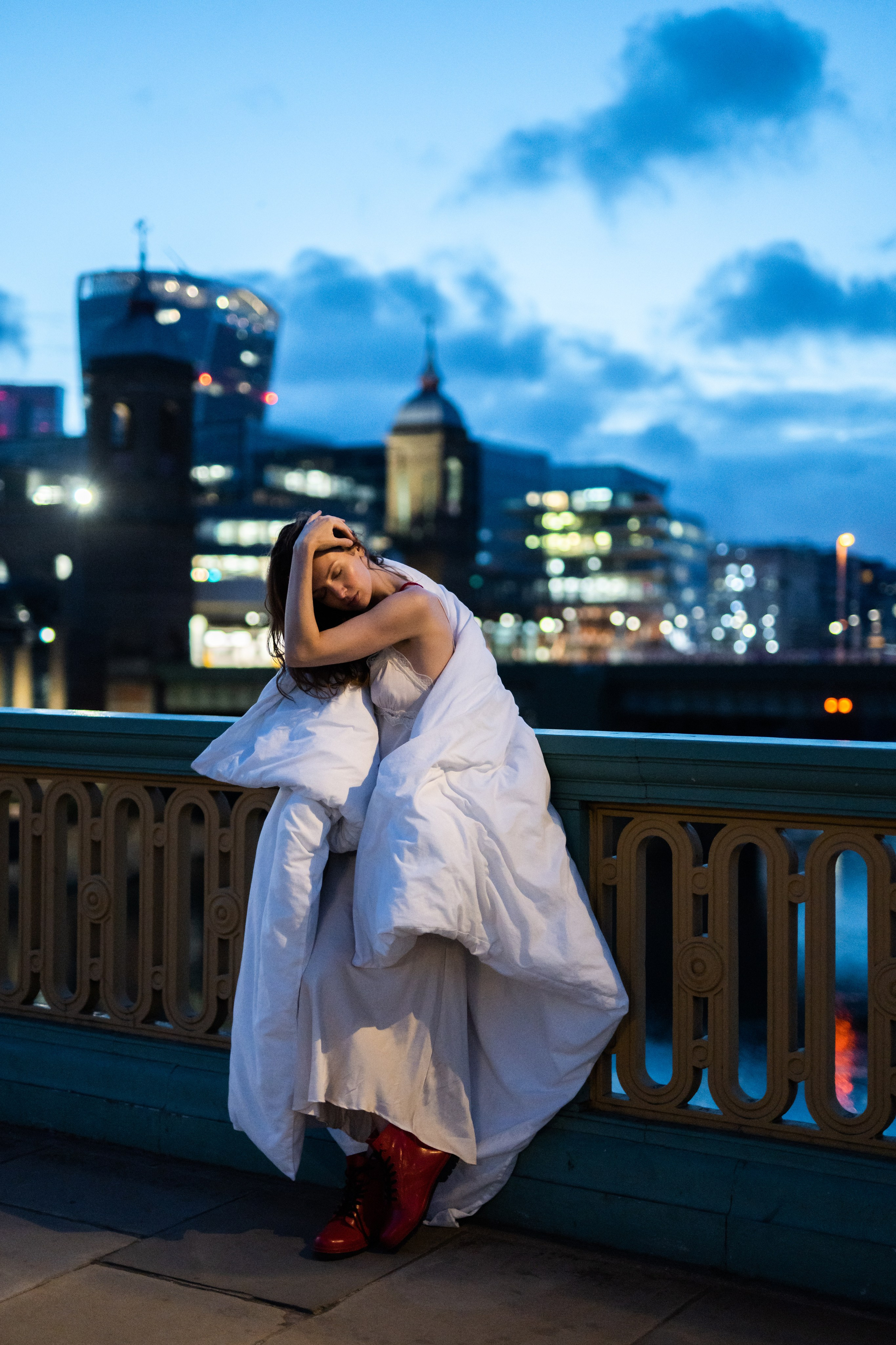 Sunrise in Lodnon. Photographer in London Daria Agafonova