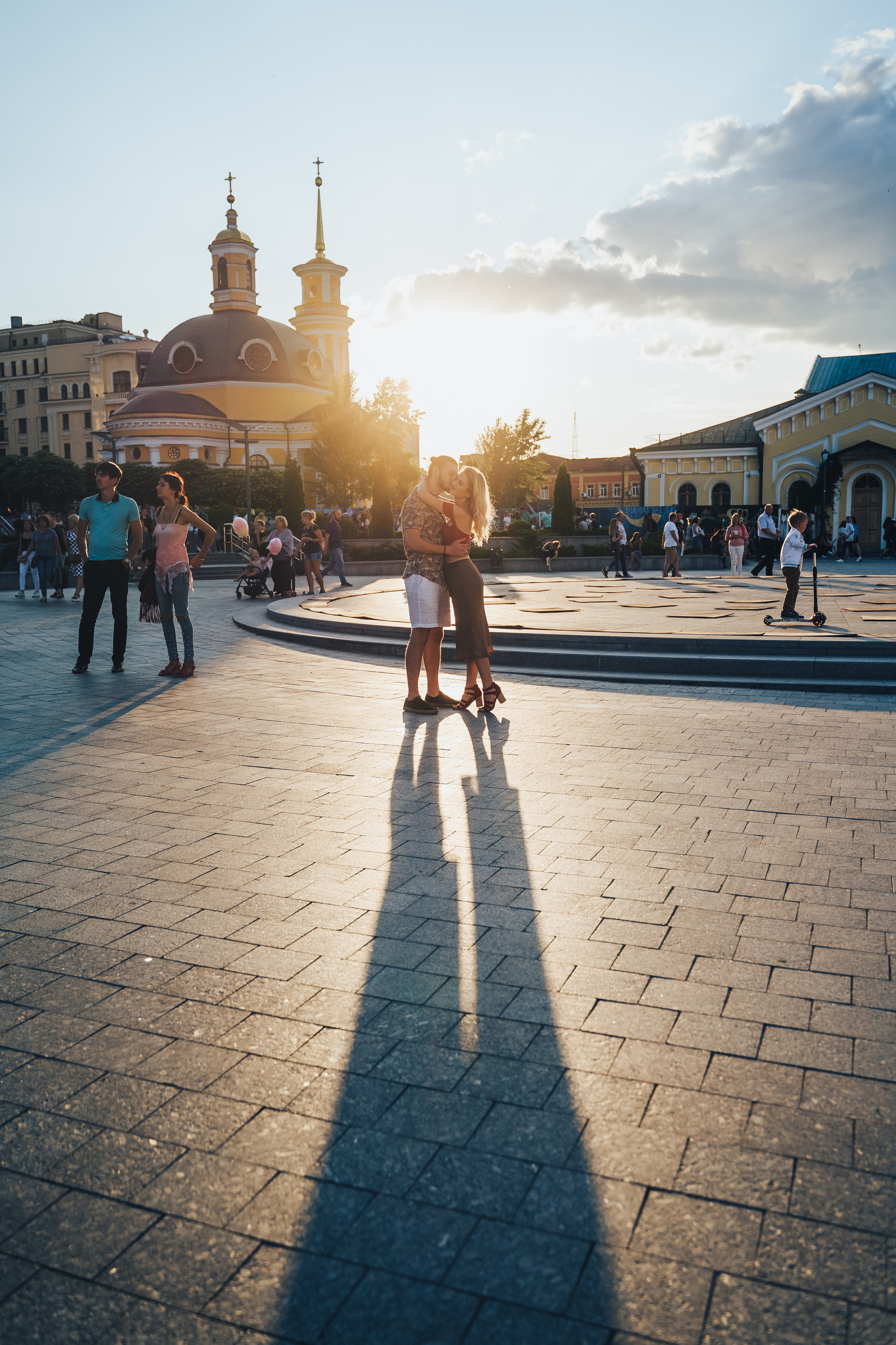 Beautiful sunset. Photographer in London Daria Agafonova