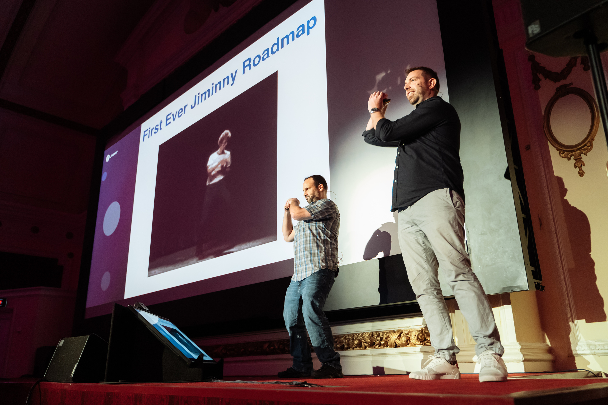 Jiminny business update event. London. Photographer in London Daria Agafonova