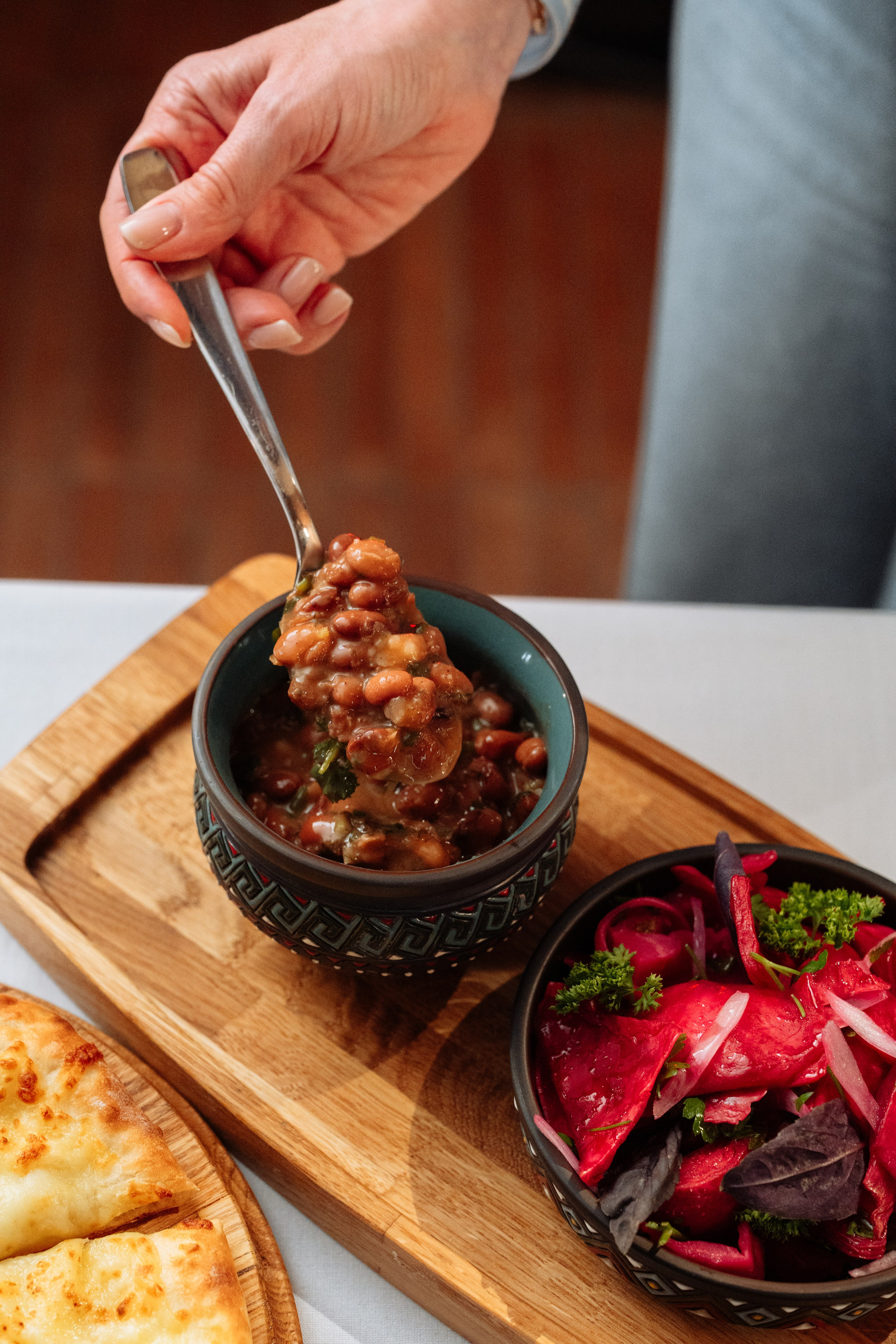 Qarva. Georgian restaurant. Photographer in London Daria Agafonova