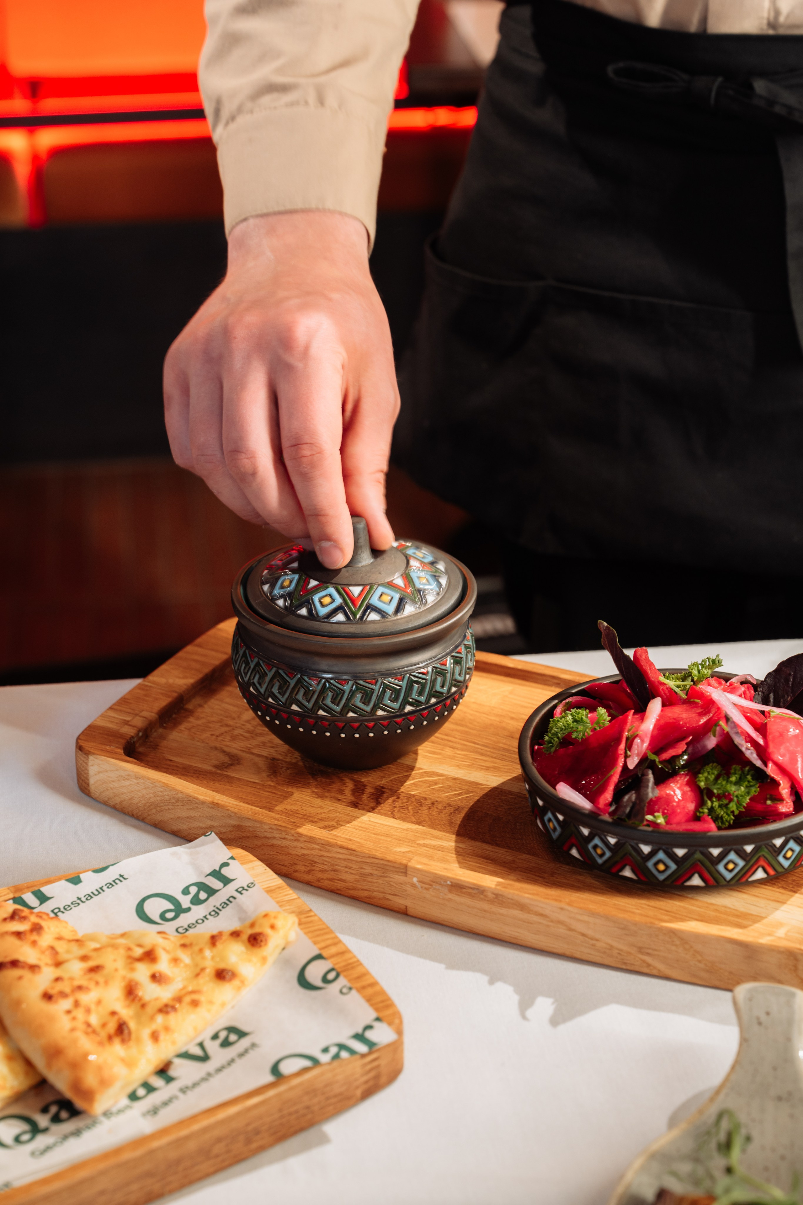Qarva. Georgian restaurant. Photographer in London Daria Agafonova