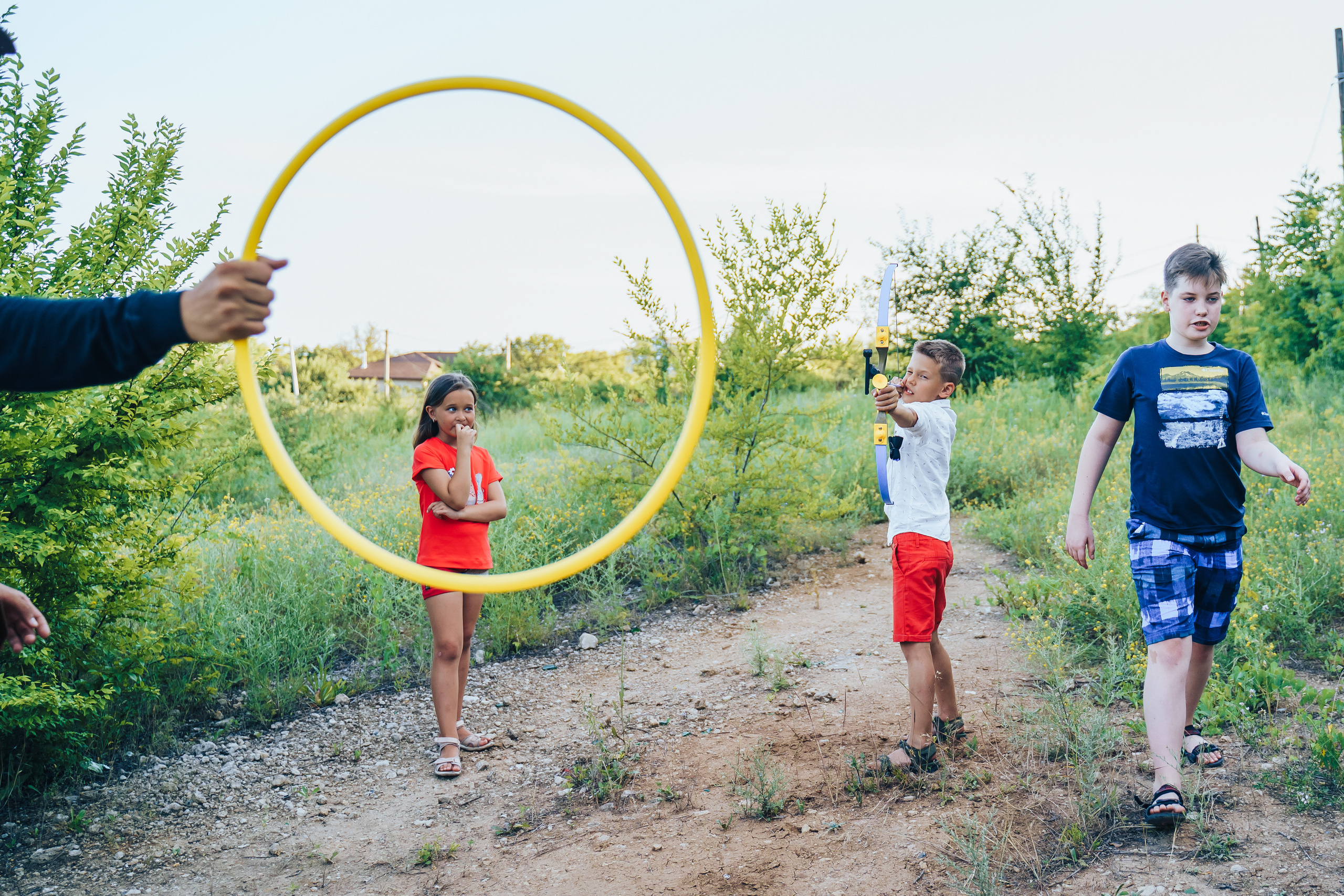 Сhildren’s outdoor birthday party. Photographer in London Daria Agafonova