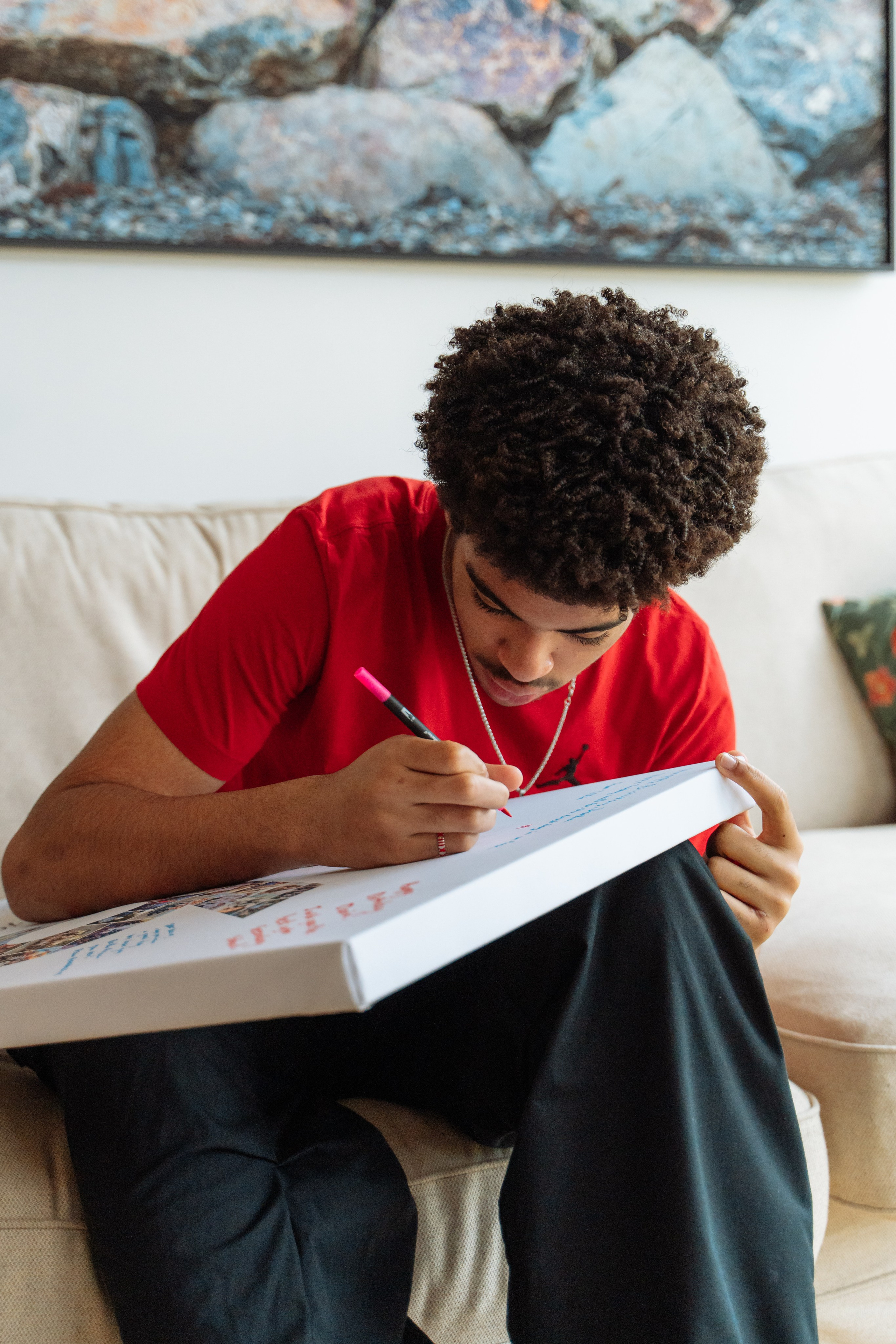 Home Birthday party. Photographer in London Daria Agafonova