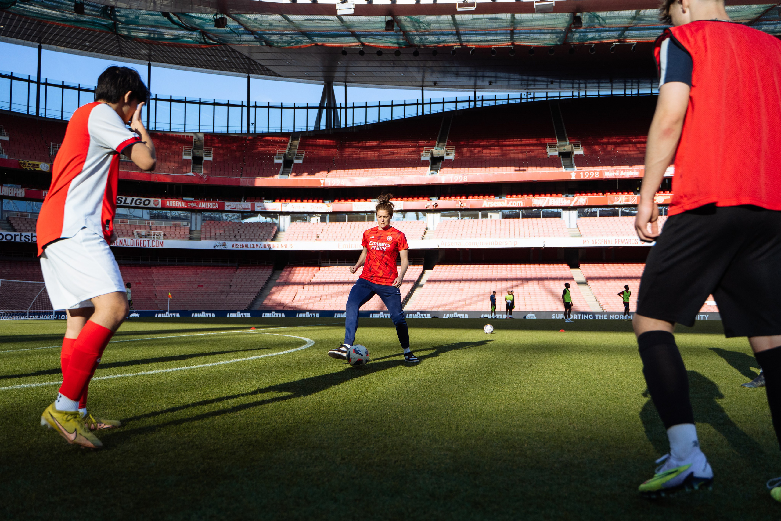 Lavazza Activation Coverage. Arsenal Stadium. London. Photographer in London Daria Agafonova