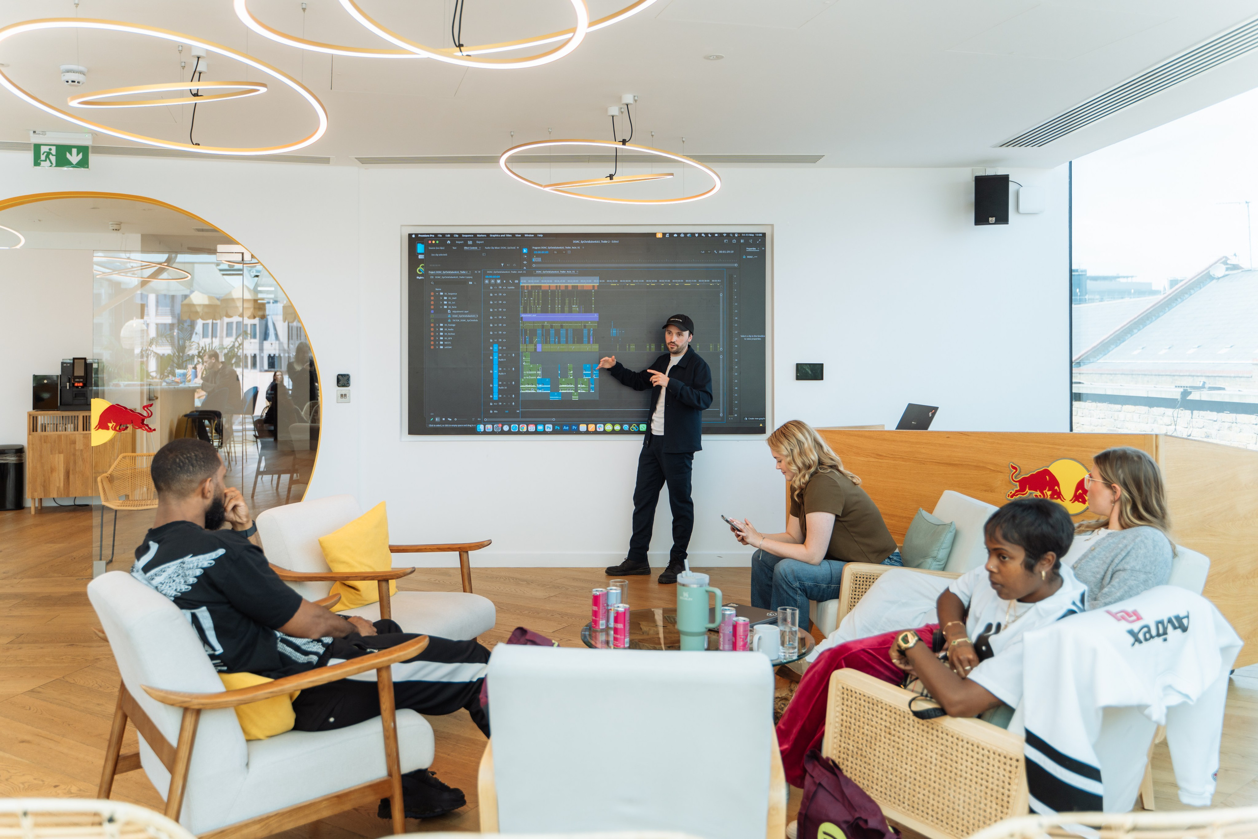 Podcast Masterclass. Red Bull. London. Photographer in London Daria Agafonova