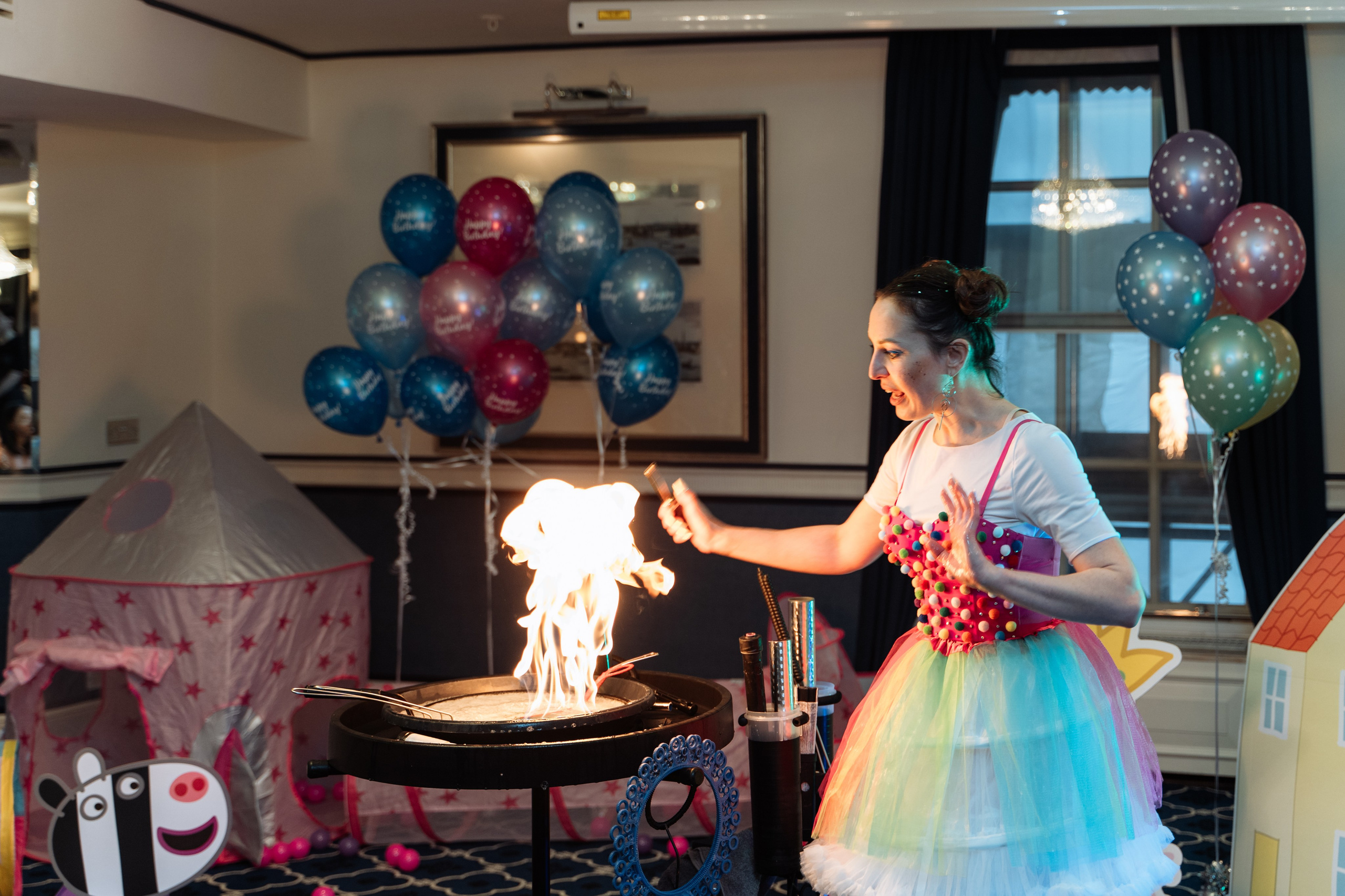 Peppa Pig Birthday party. Photographer in London Daria Agafonova