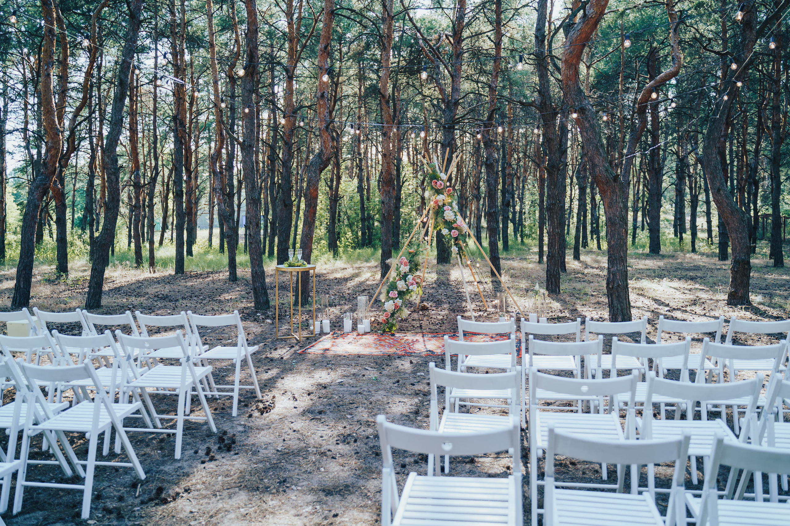 Forest wedding. Maria and Oleksandr. Photographer in London Daria Agafonova