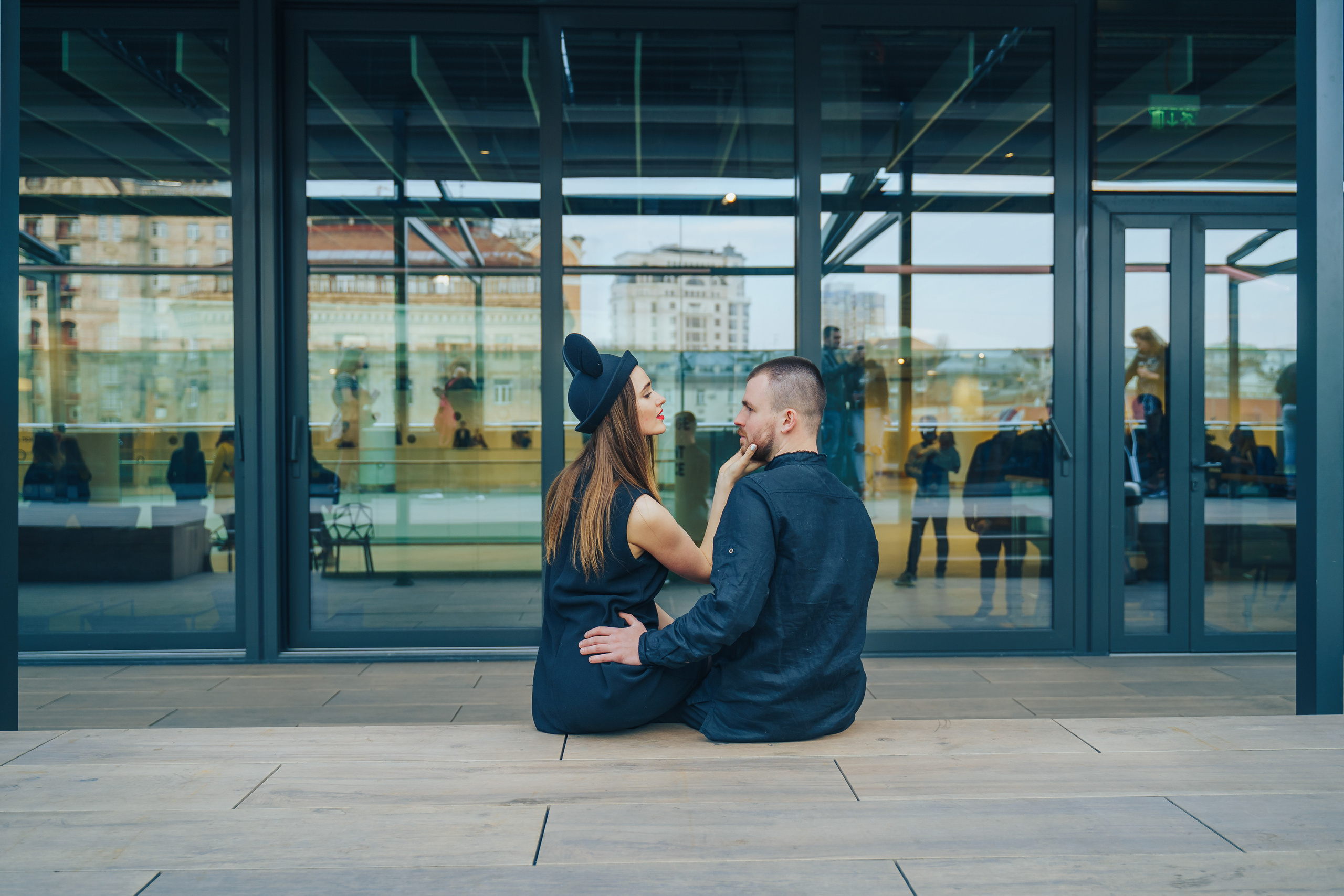 Love in big city. Photographer in London Daria Agafonova