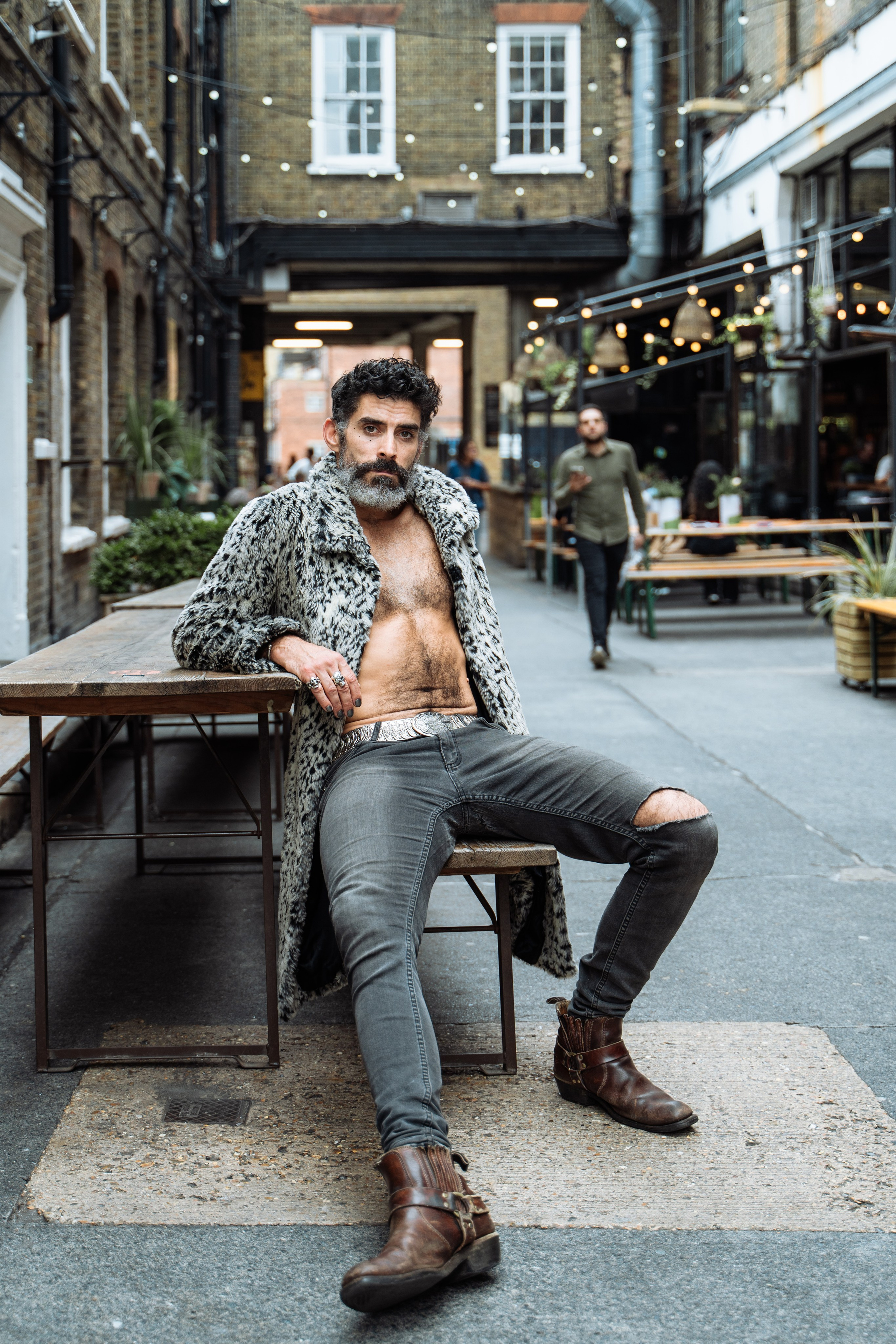 A Man of Character. Photographer in London Daria Agafonova