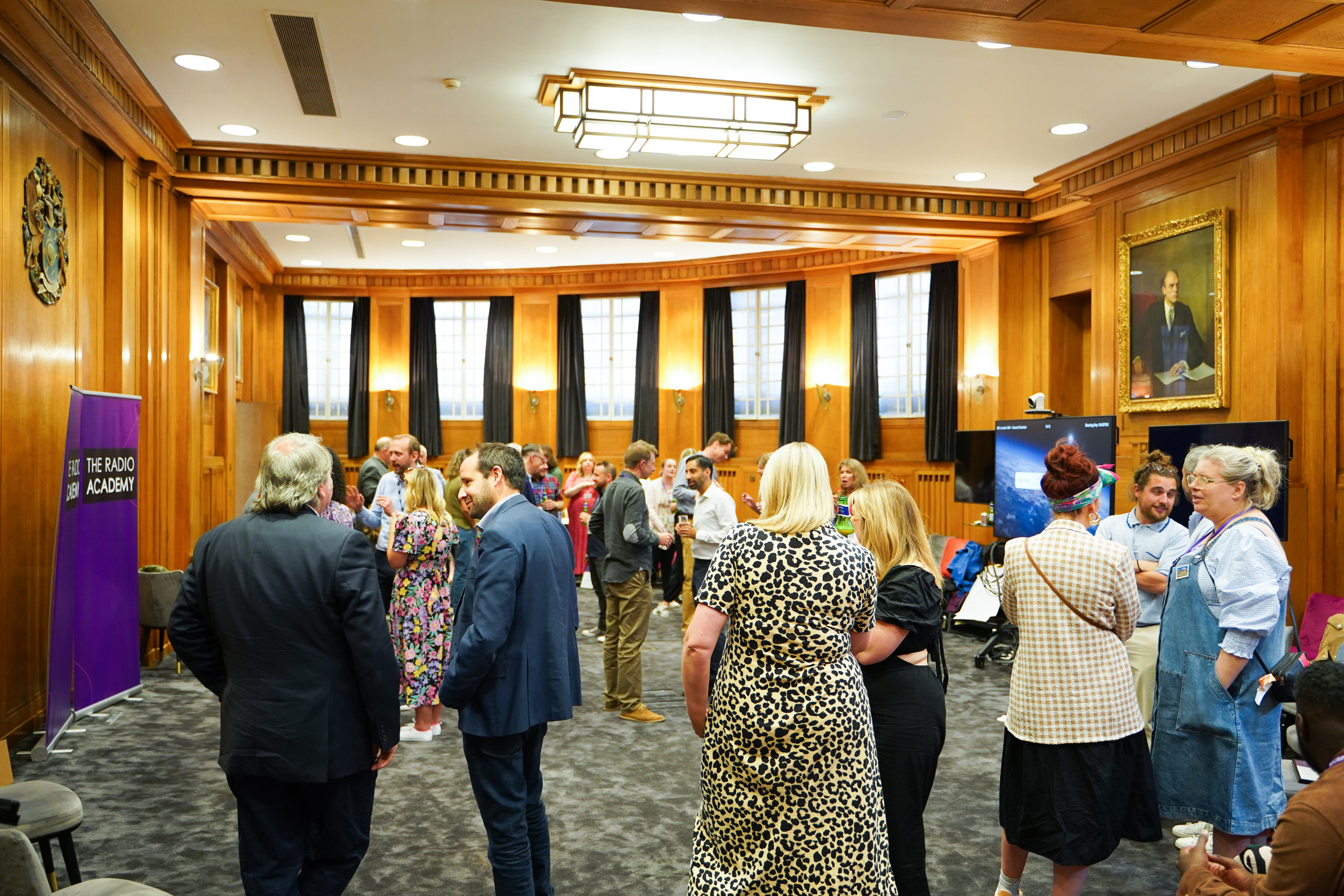 The radio academy mentoring program graduation. London. Photographer in London Daria Agafonova