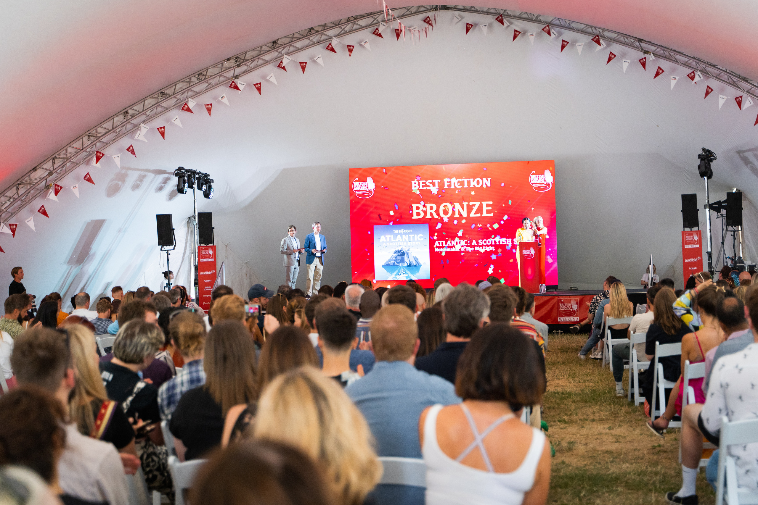 British podcast awards. London. Photographer in London Daria Agafonova