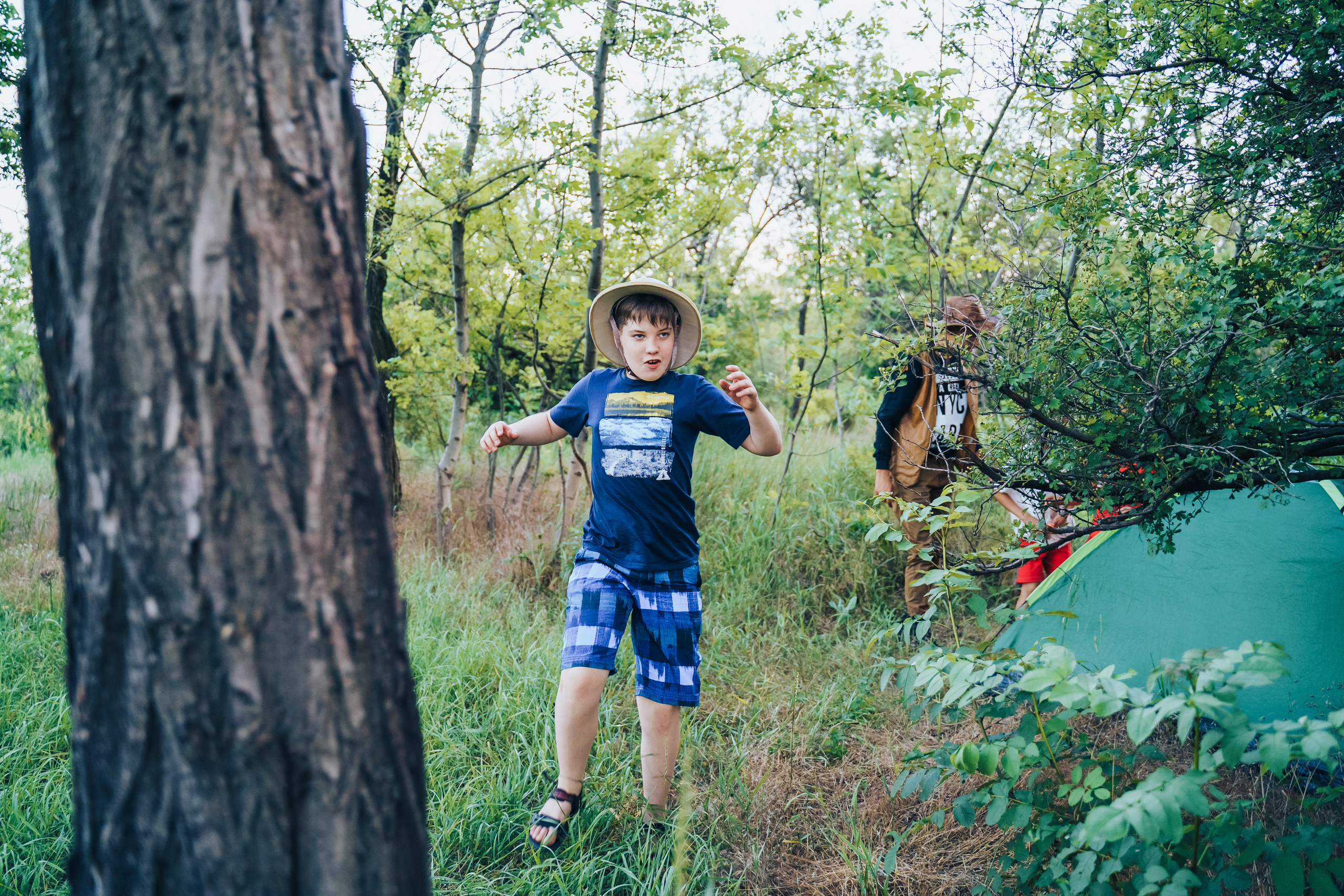 Сhildren’s outdoor birthday party. Photographer in London Daria Agafonova