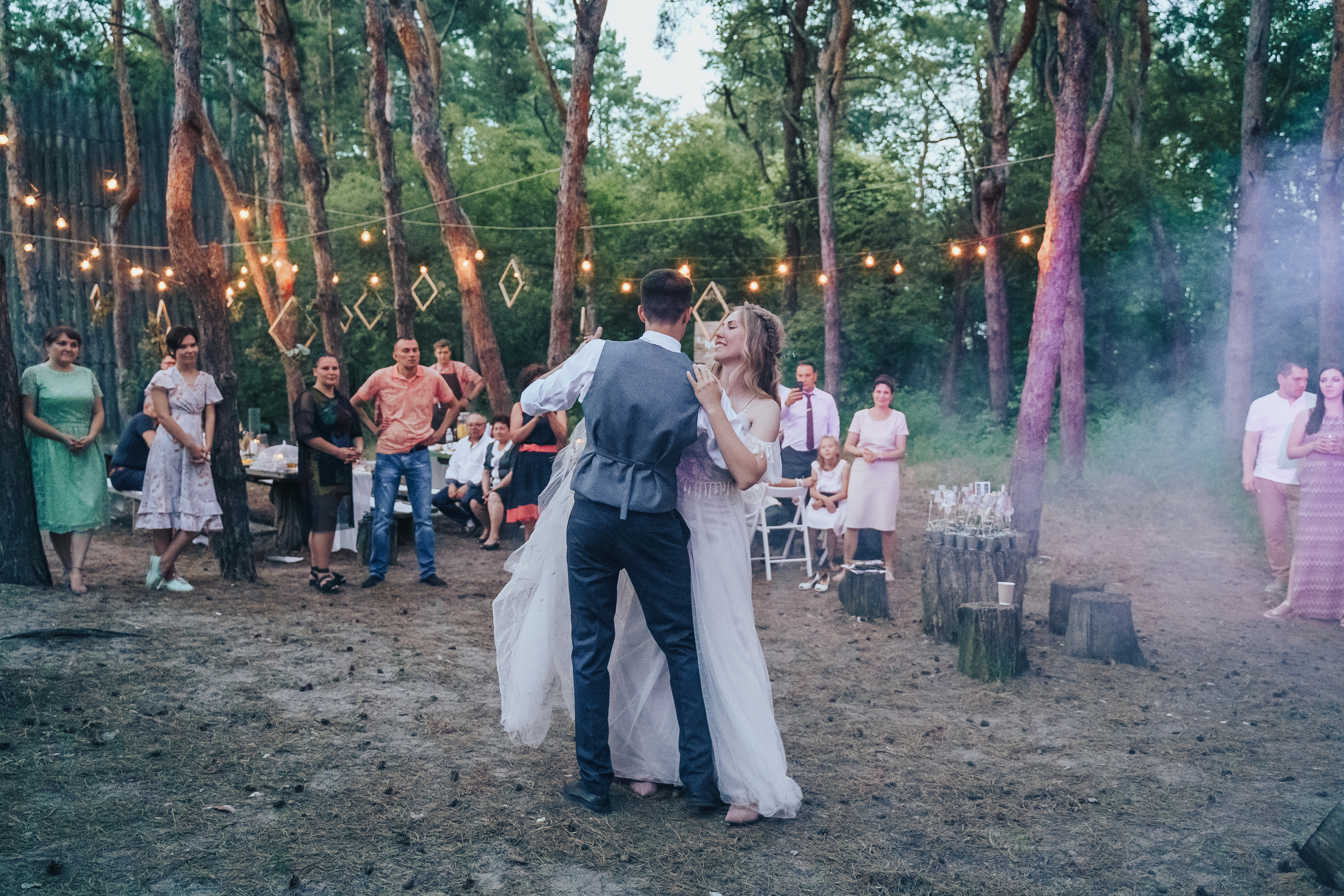 Forest wedding. Maria and Oleksandr. Photographer in London Daria Agafonova