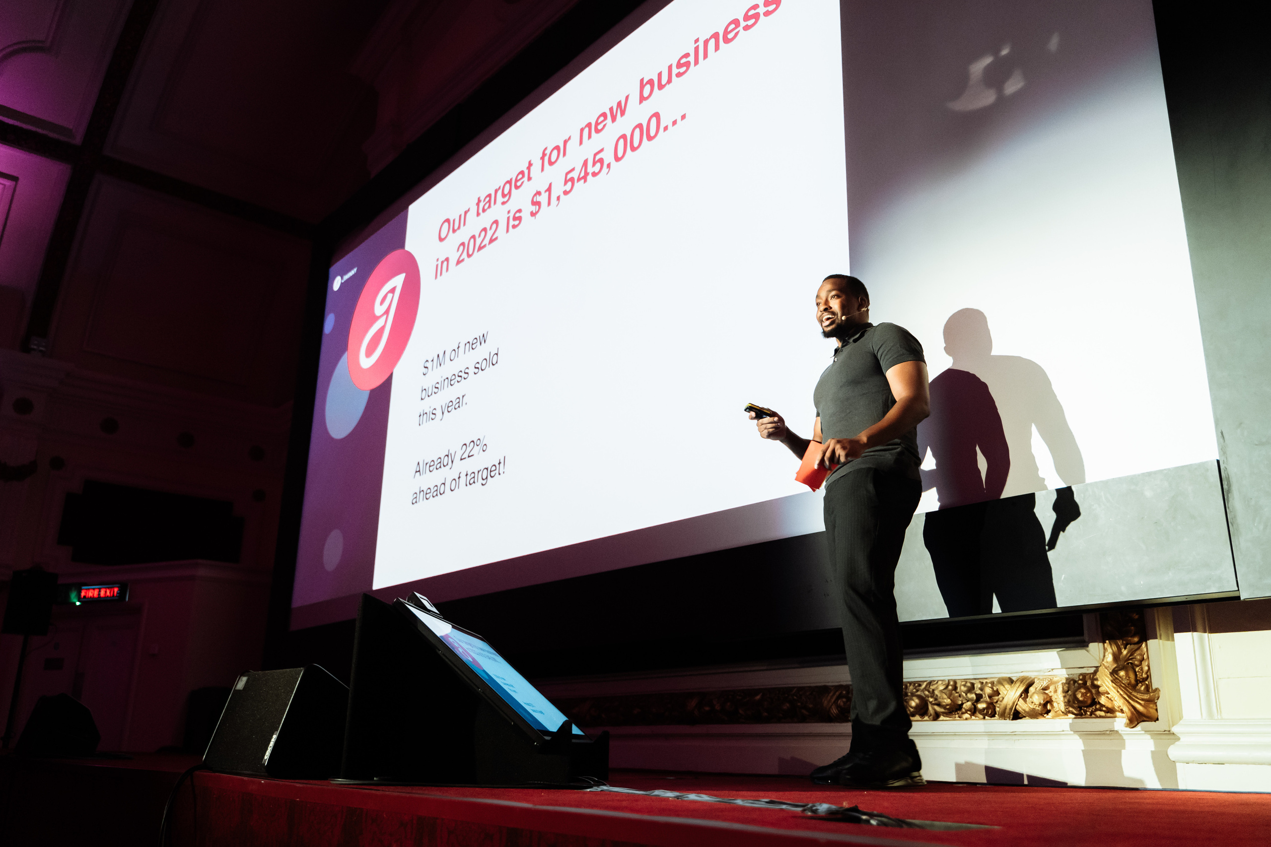 Jiminny business update event. London. Photographer in London Daria Agafonova