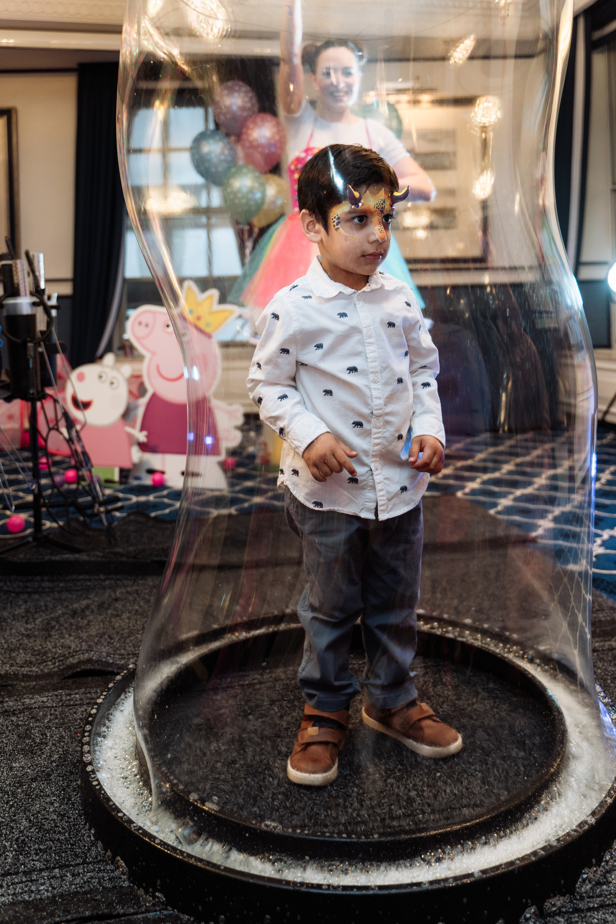 Peppa Pig Birthday party. Photographer in London Daria Agafonova