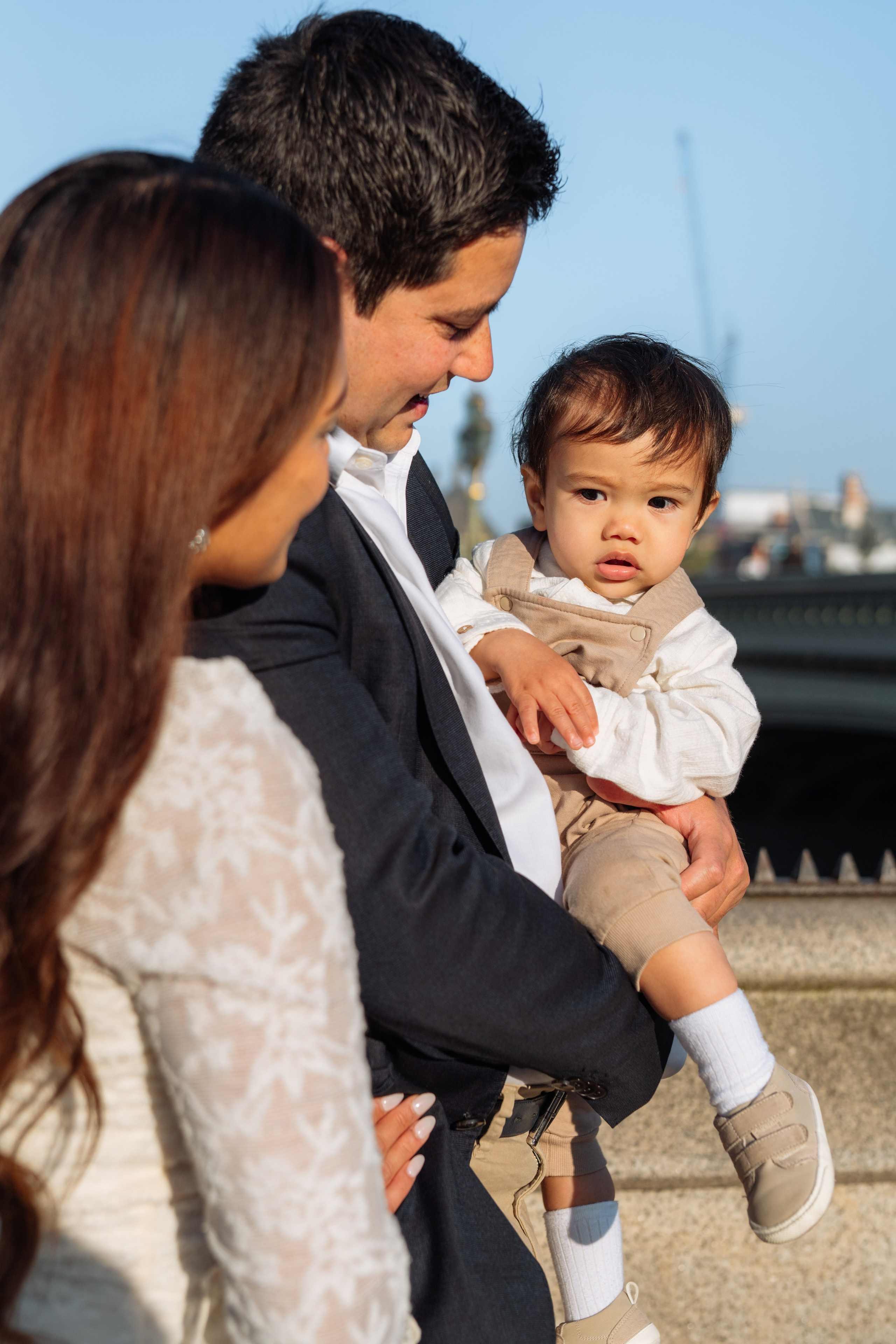 Early morning by the Big Ben. Photographer in London Daria Agafonova