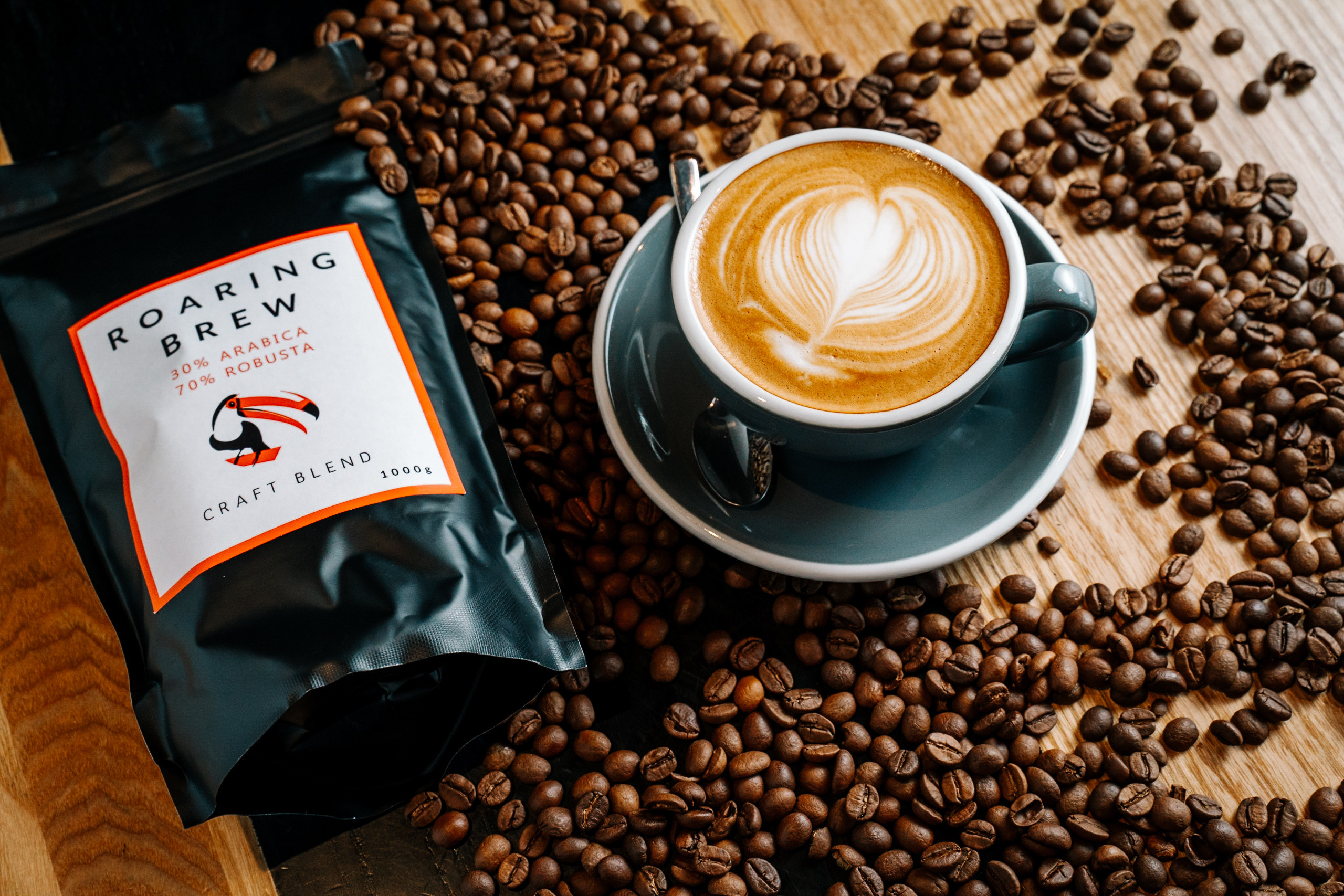 “Roaring brew” roasters. Photographer in London Daria Agafonova