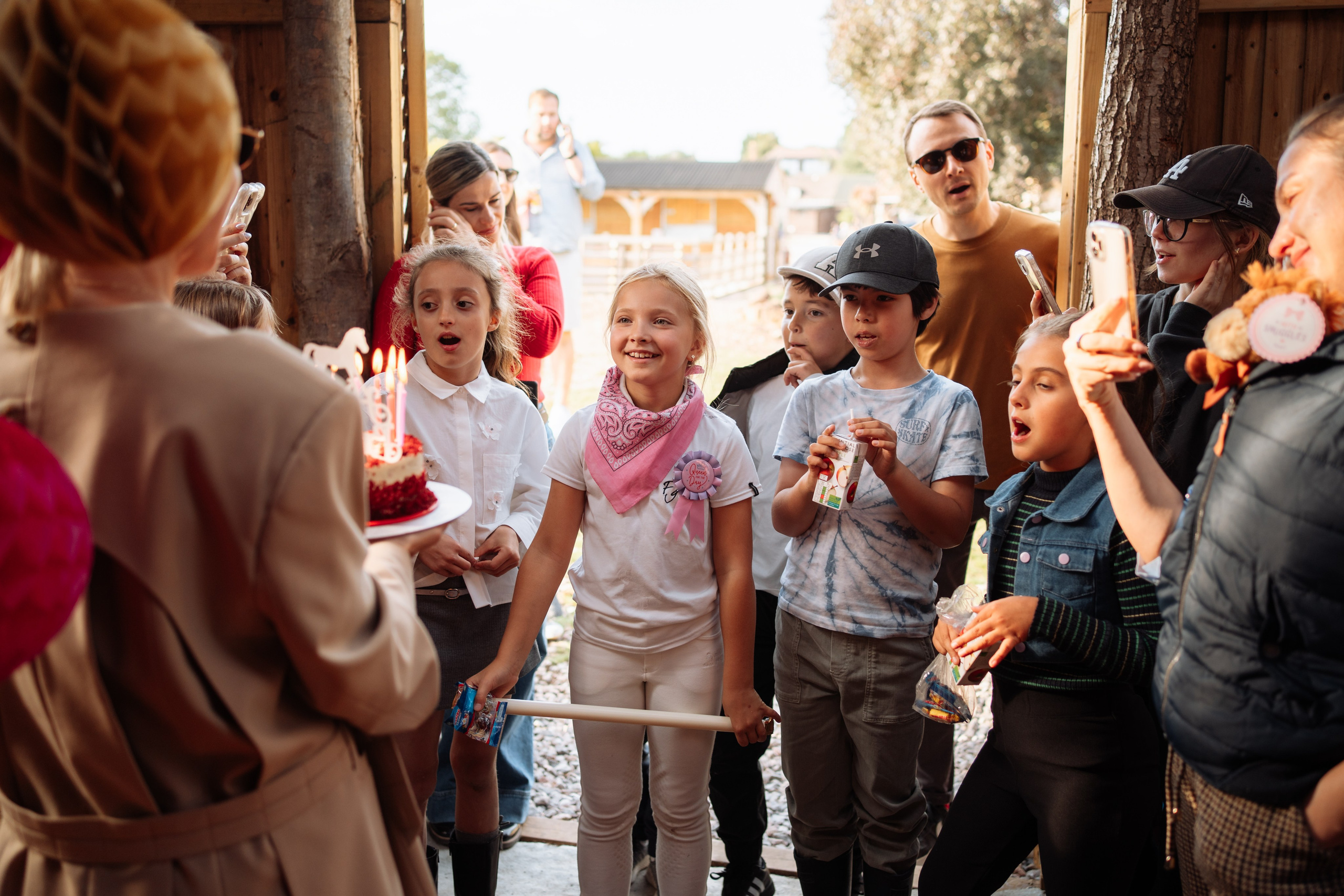 Horse party. Photographer in London Daria Agafonova