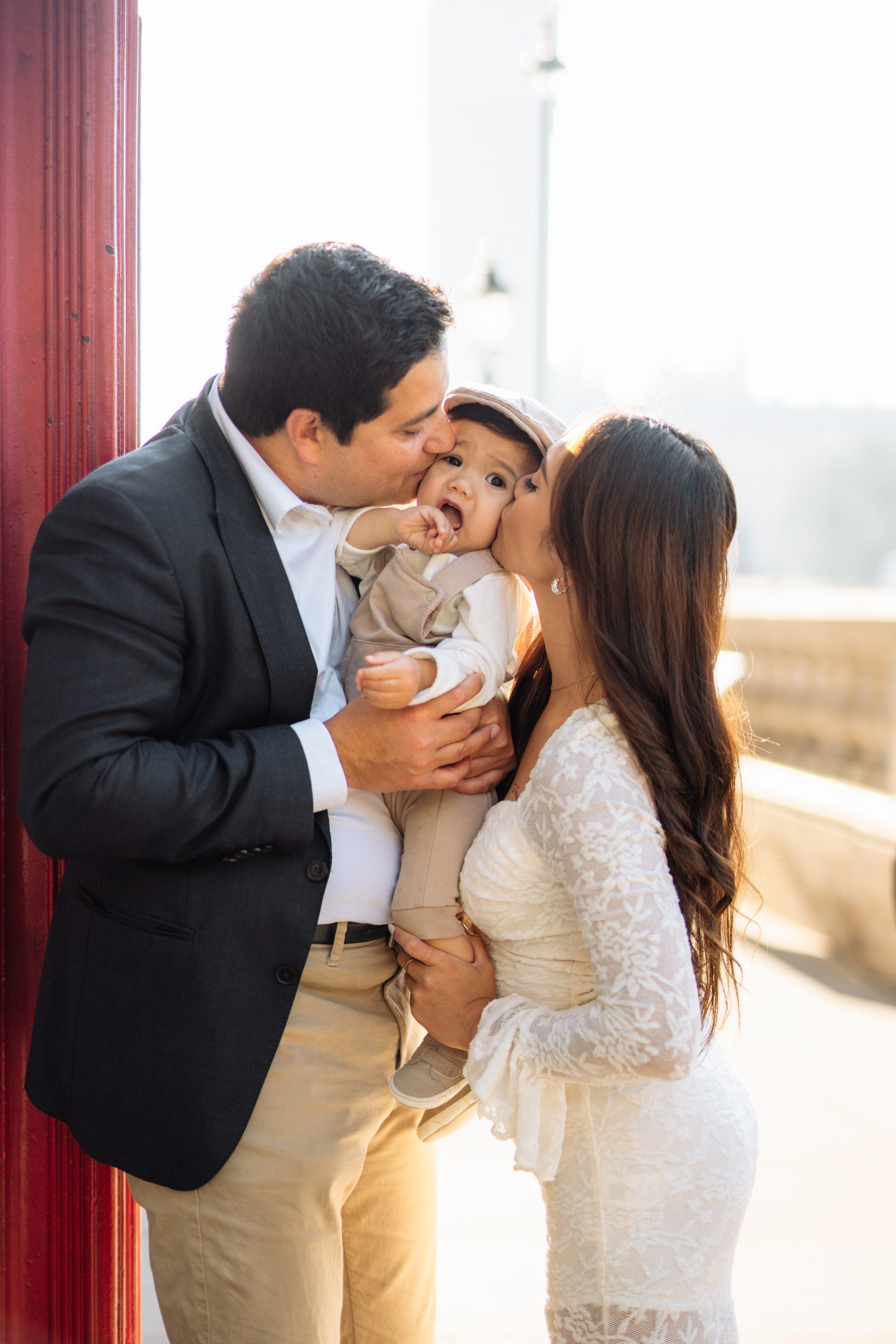 Early morning by the Big Ben. Photographer in London Daria Agafonova