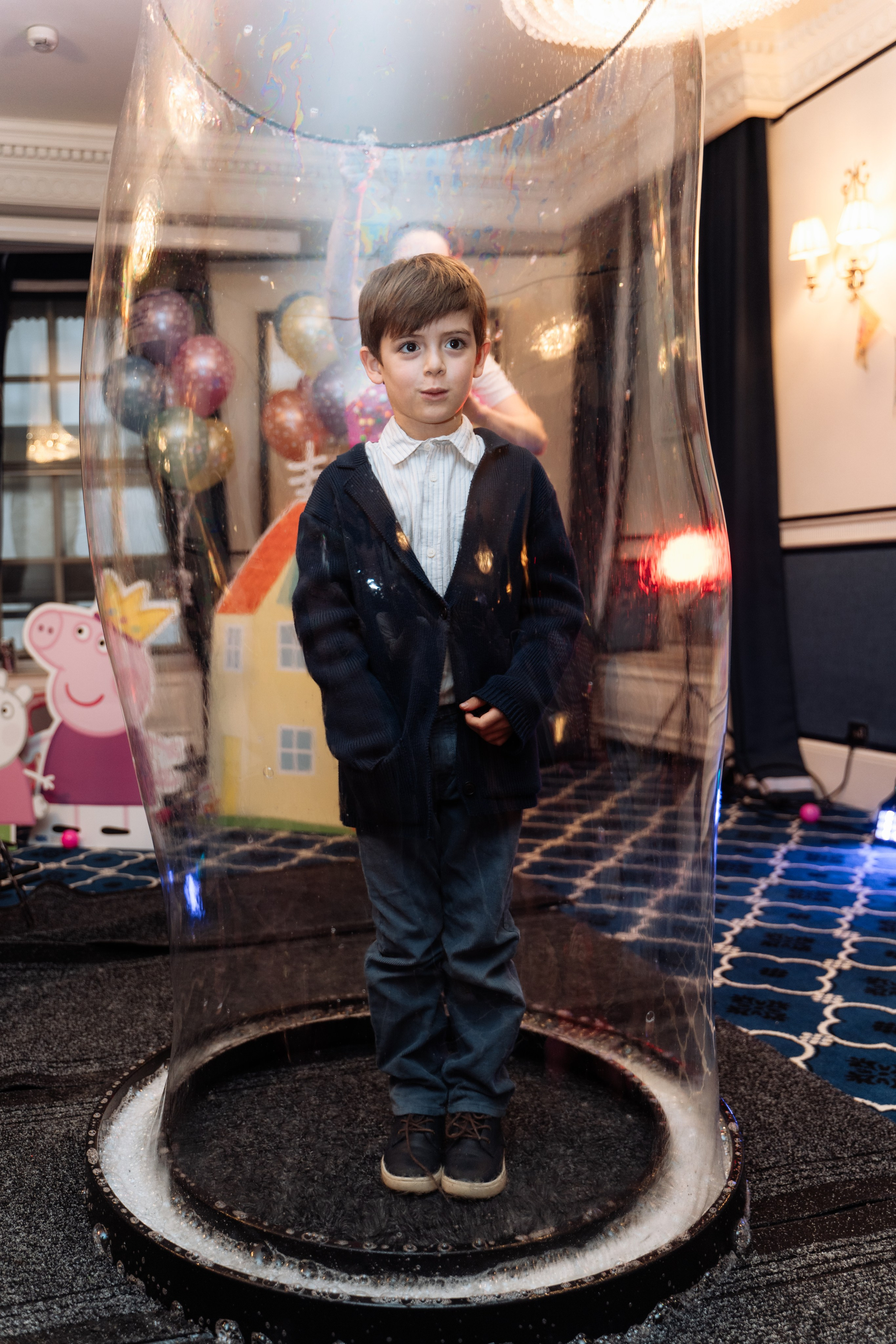 Peppa Pig Birthday party. Photographer in London Daria Agafonova