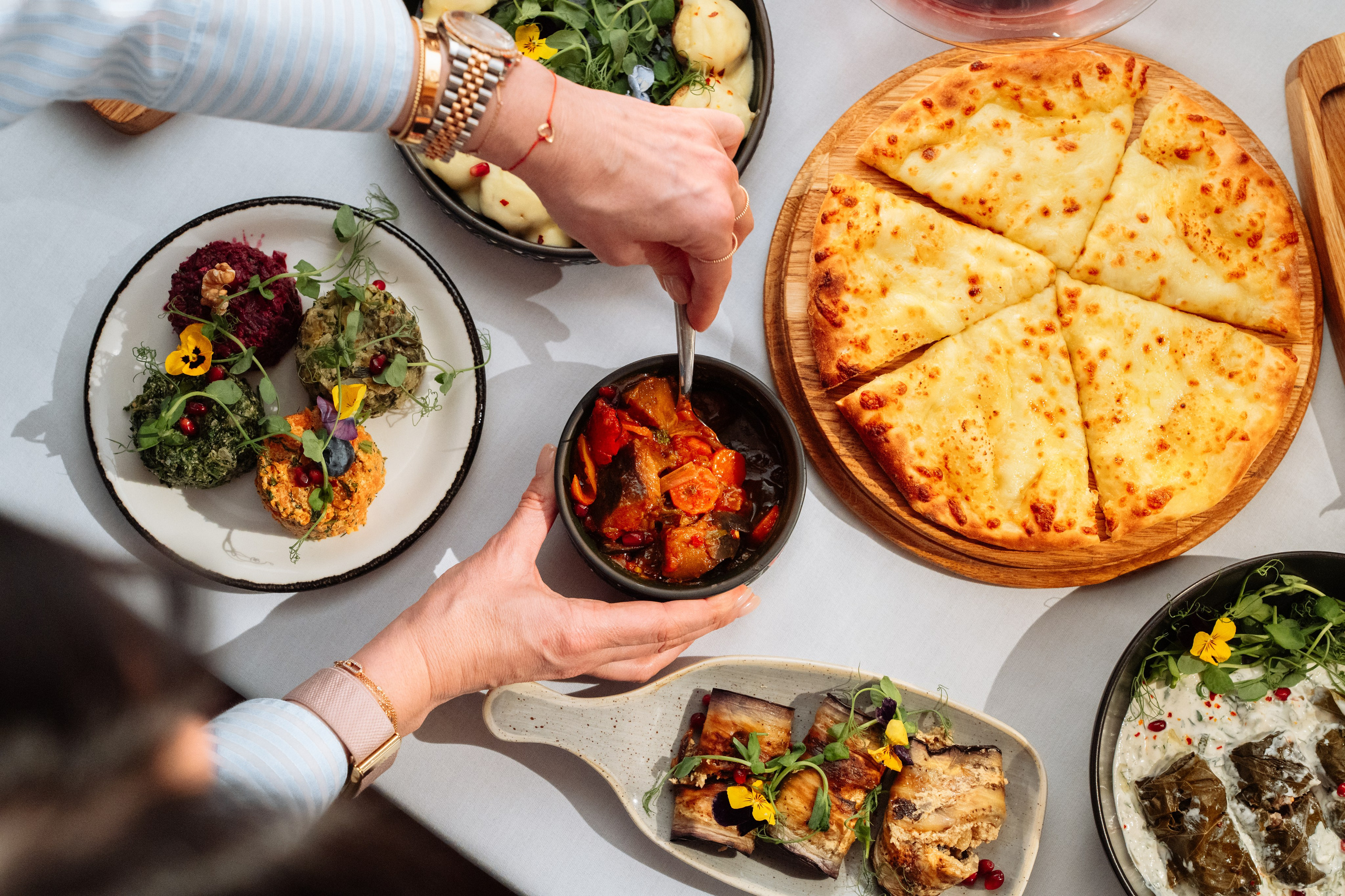 Qarva. Georgian restaurant. Photographer in London Daria Agafonova