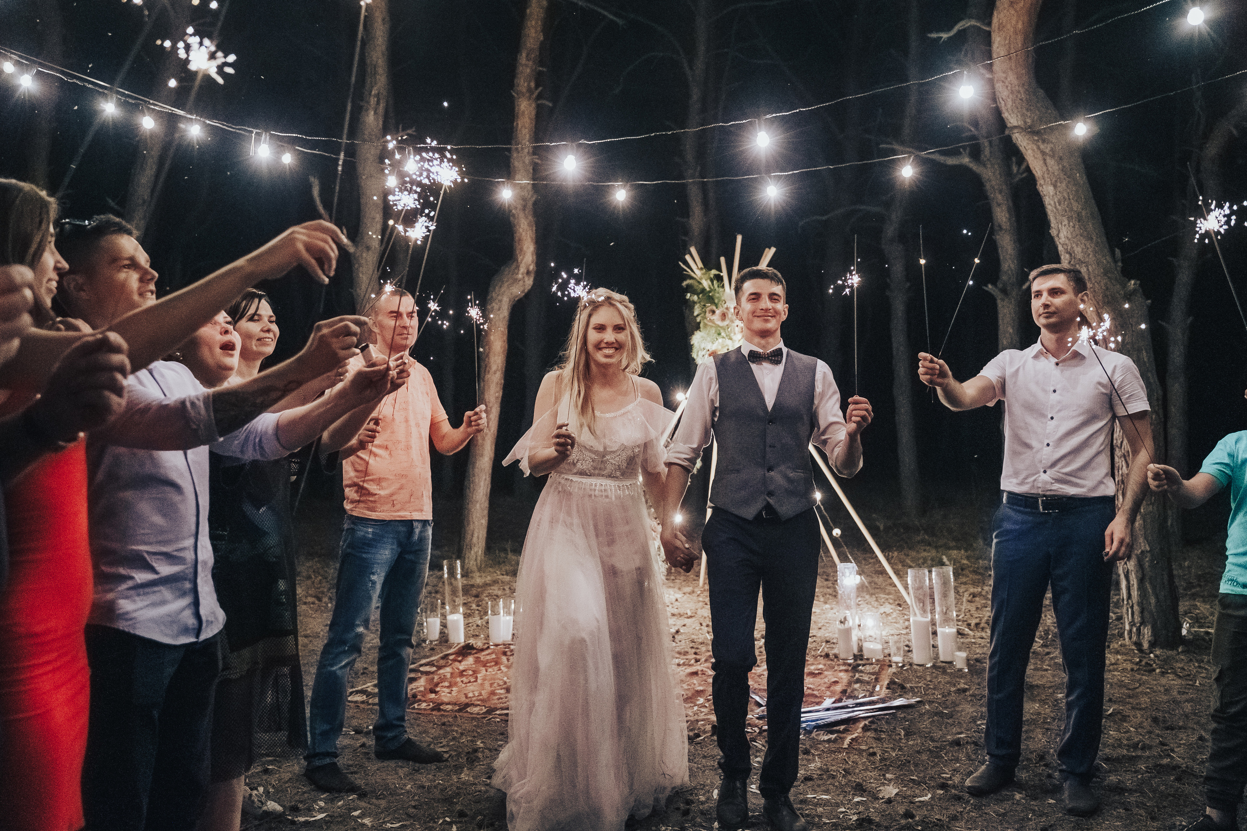 Forest wedding. Maria and Oleksandr. Photographer in London Daria Agafonova