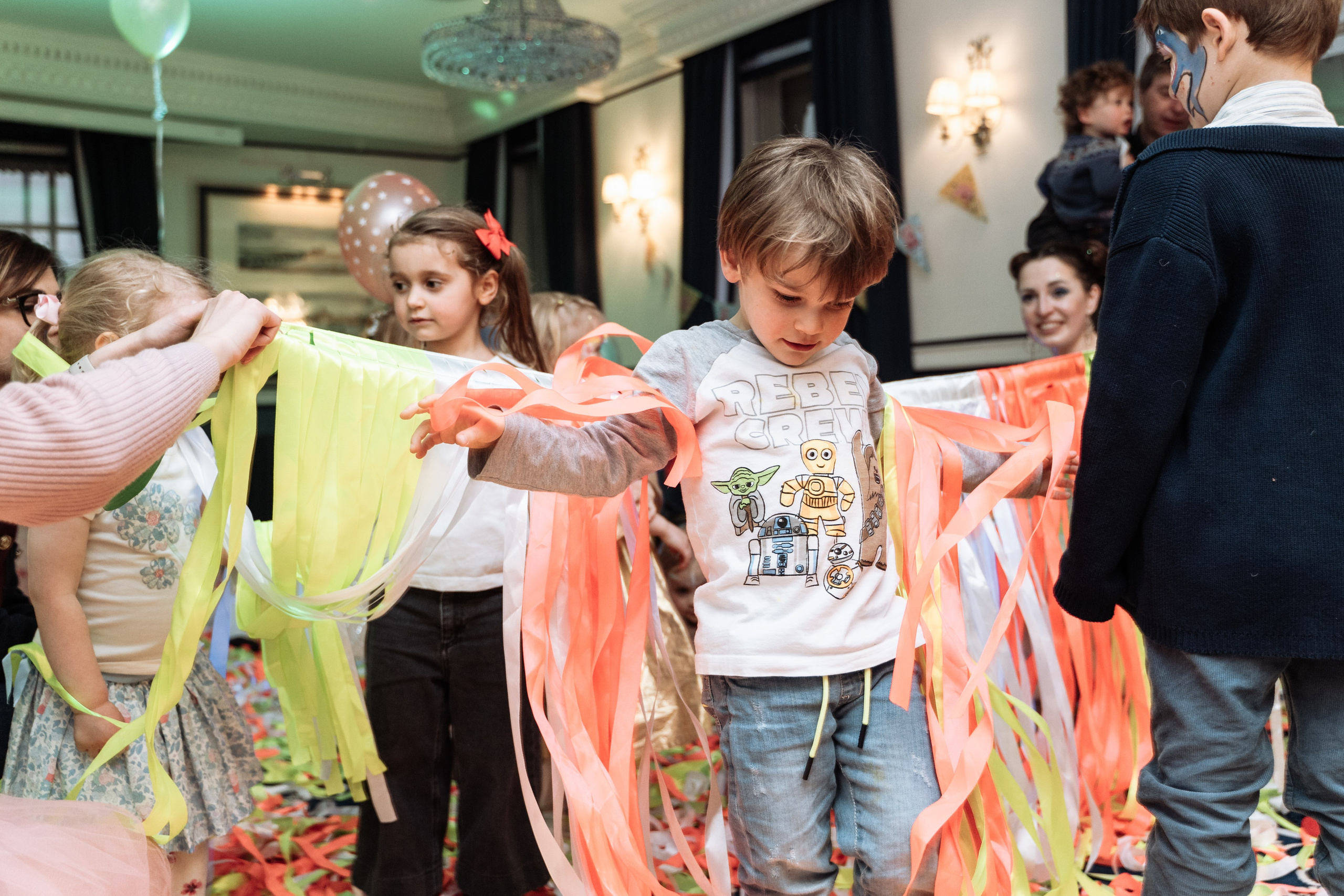 Peppa Pig Birthday party. Photographer in London Daria Agafonova
