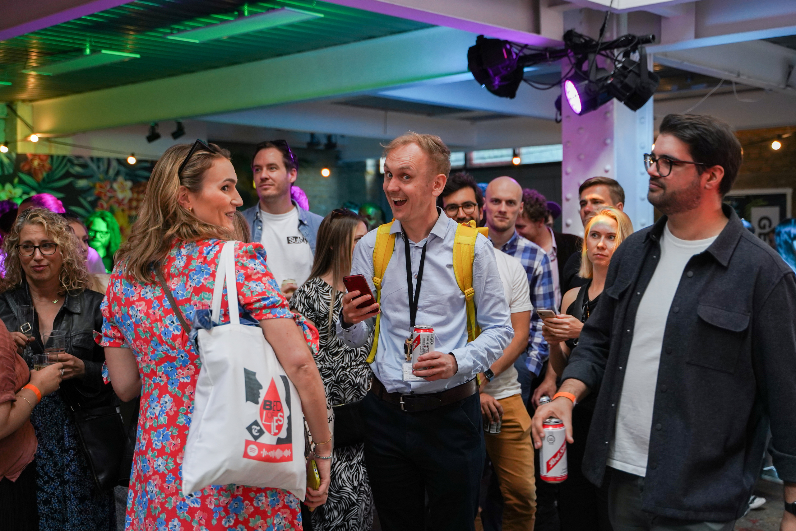 British podcast award. Nominations announcement. London. Photographer in London Daria Agafonova