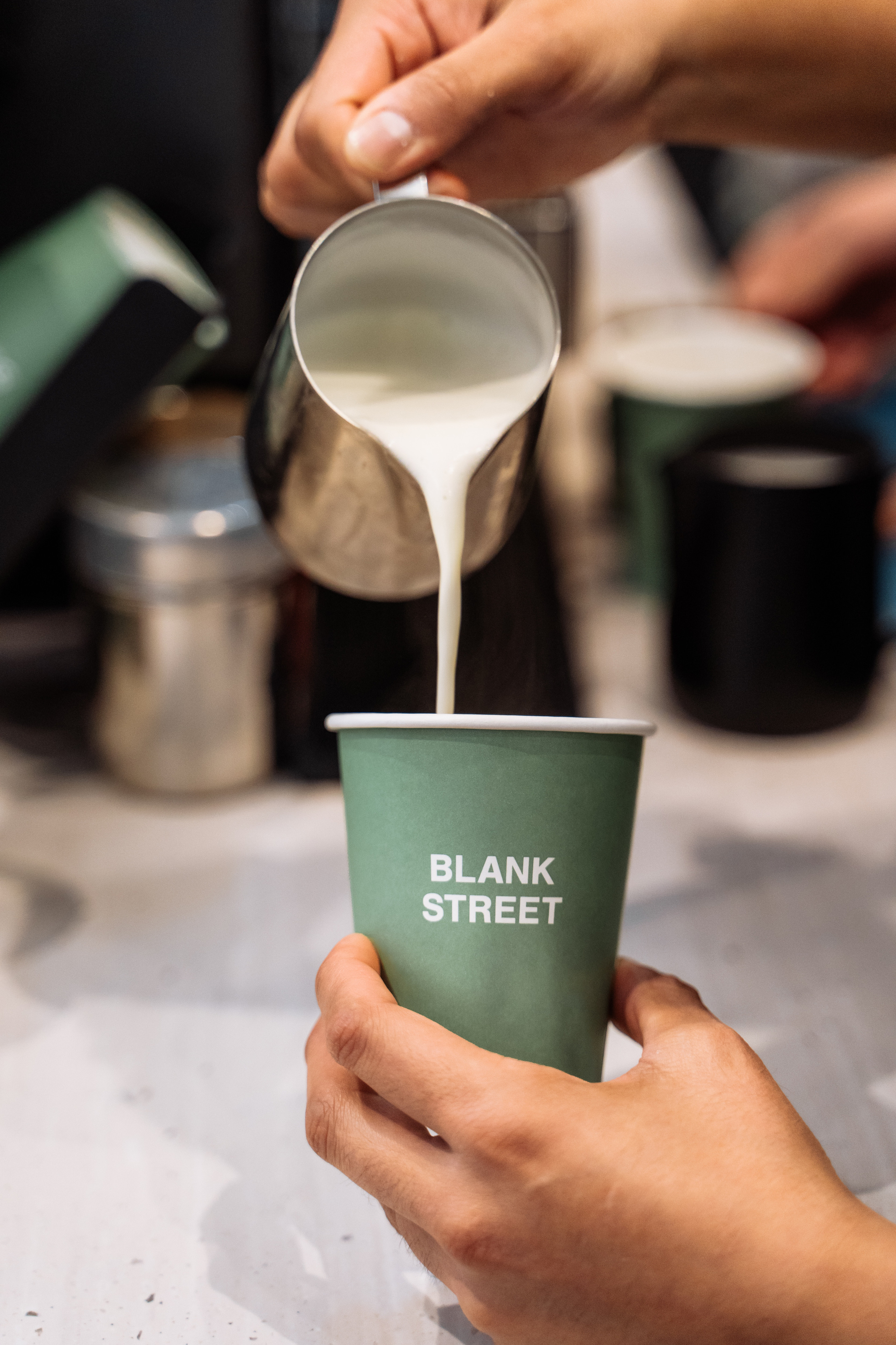 “Blank street” cafe opening. London. Photographer in London Daria Agafonova