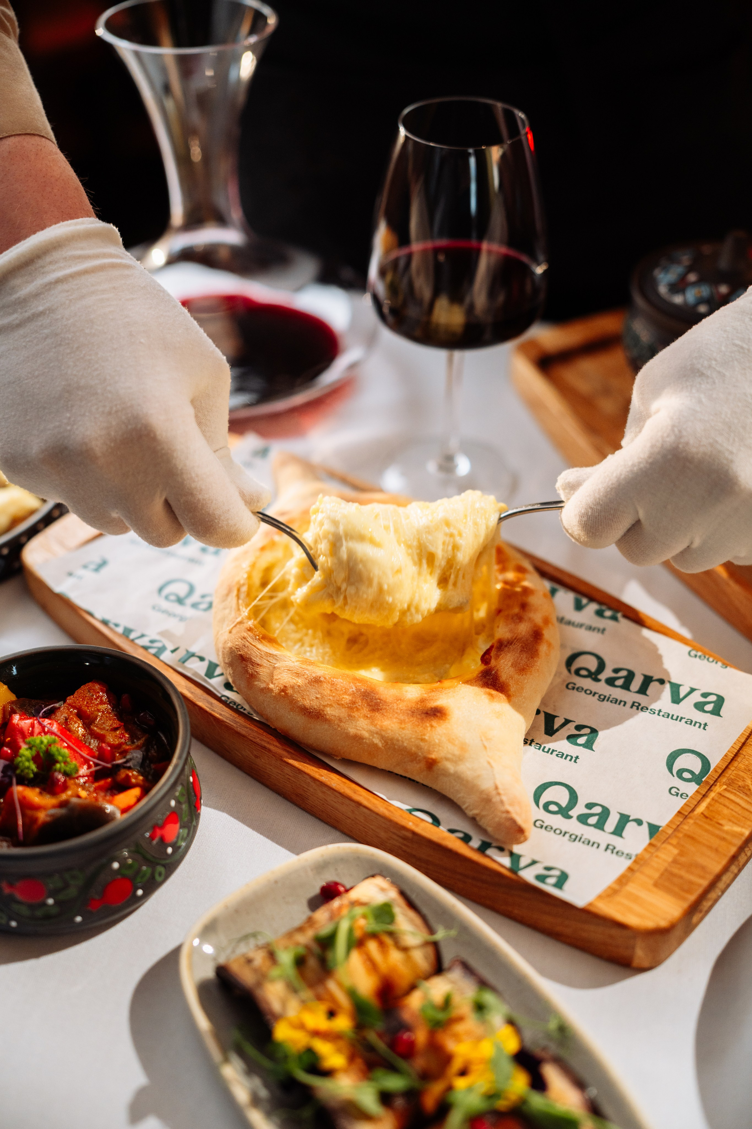 Qarva. Georgian restaurant. Photographer in London Daria Agafonova